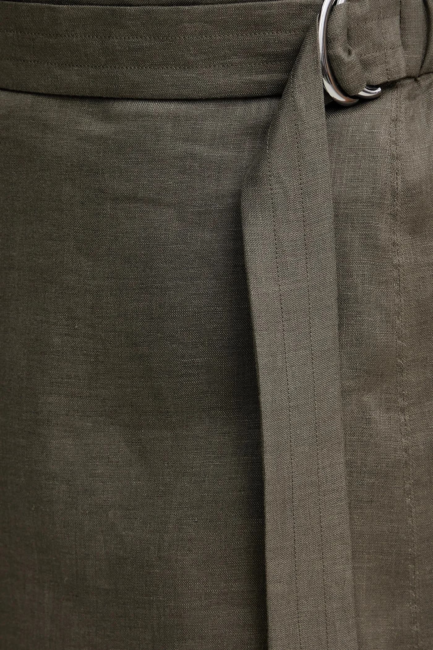 Льняная юбка - фото 4