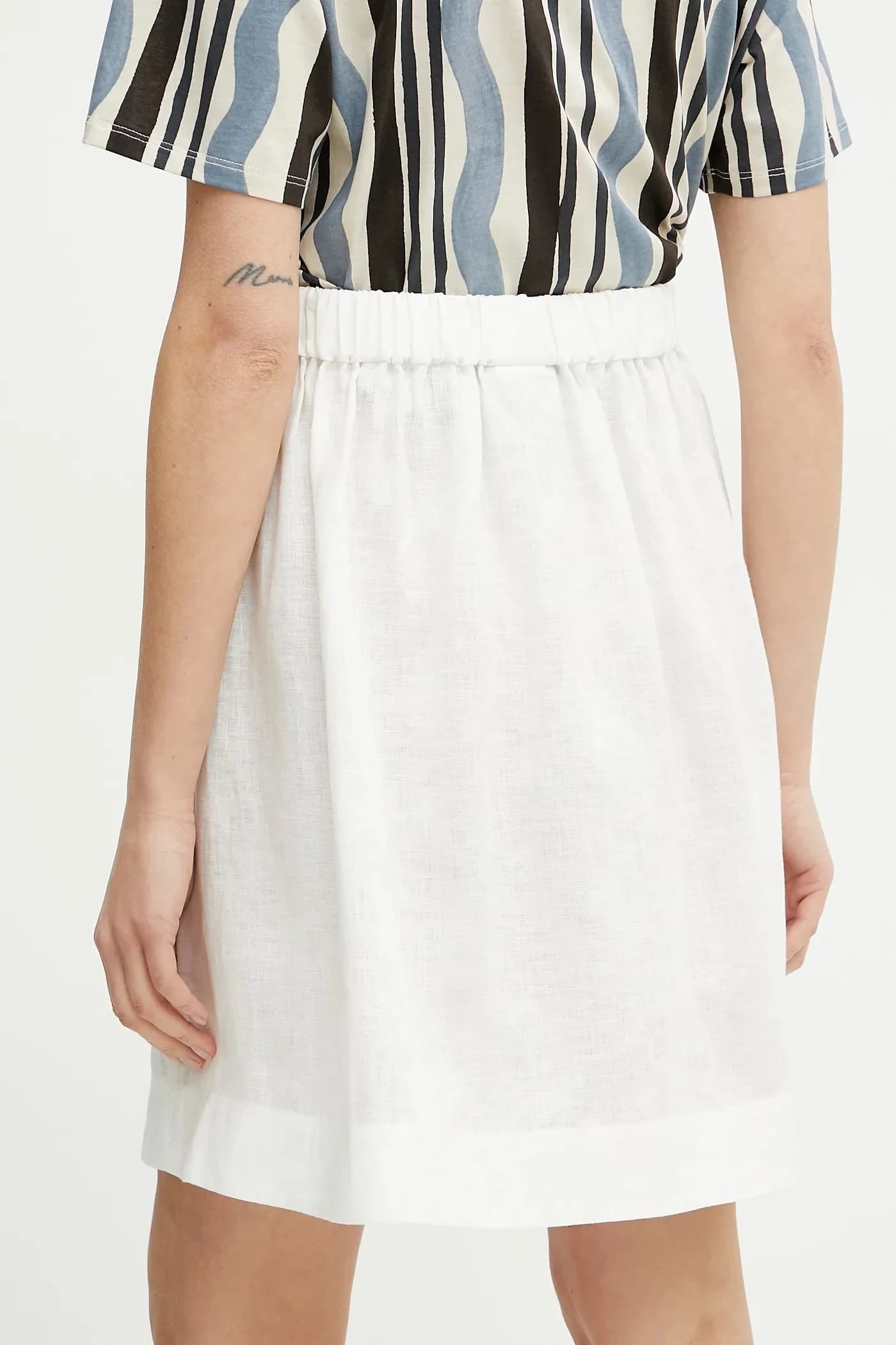 Льняная юбка - фото 3