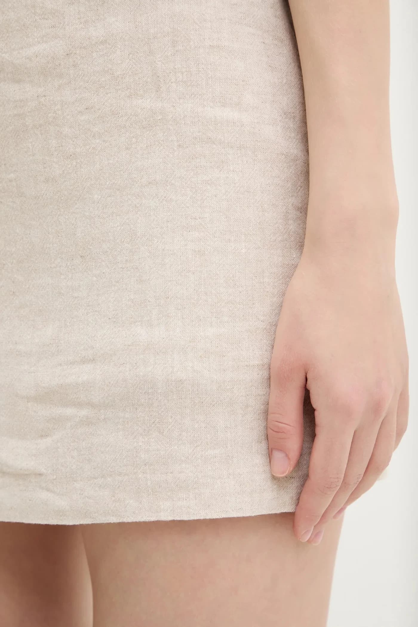 Льняная юбка - фото 4