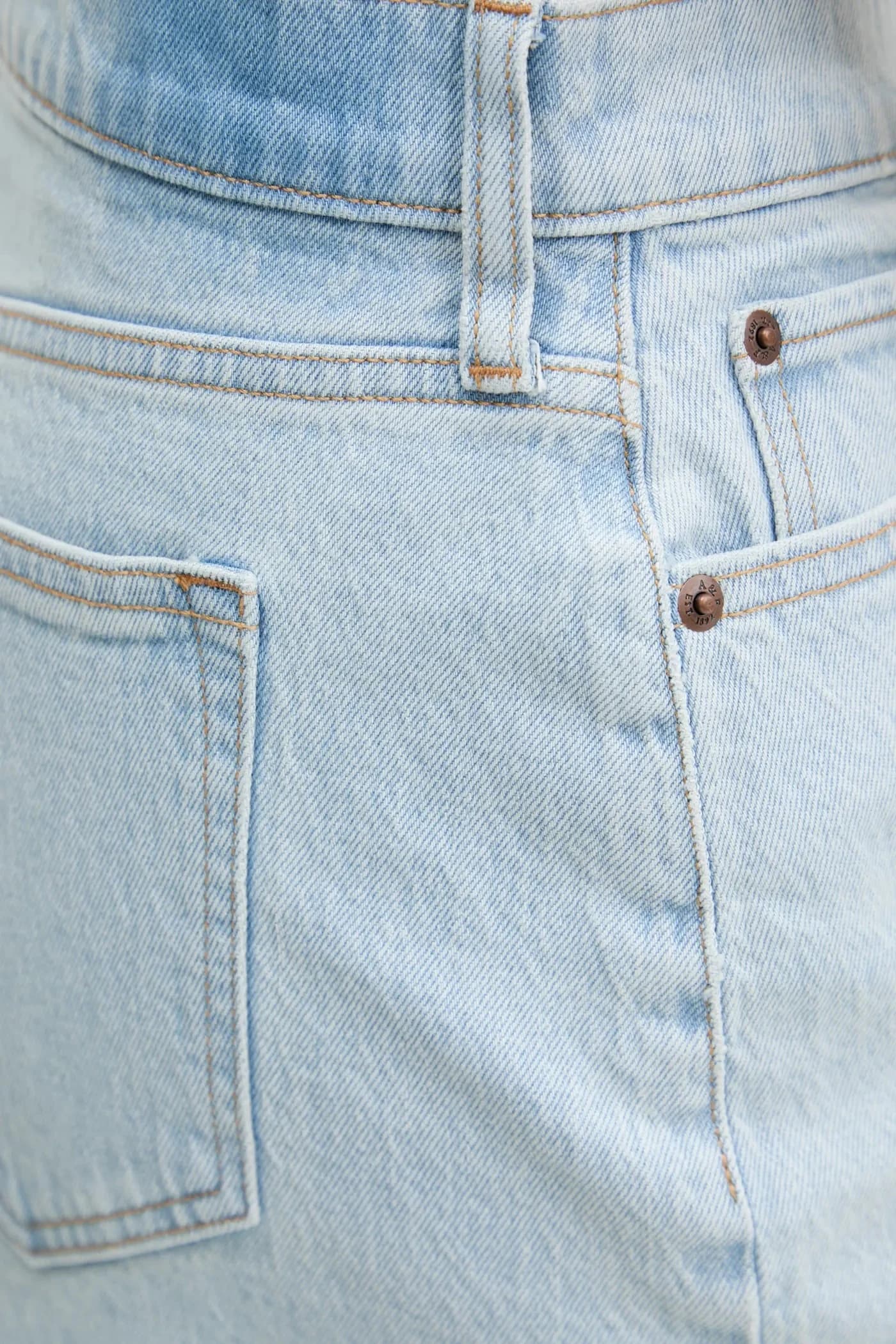 Джинсовая юбка - фото 3