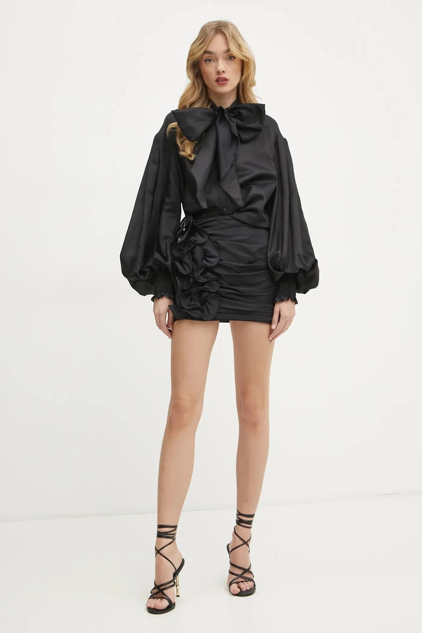 юбка Gian из смесового шелка - фото 2