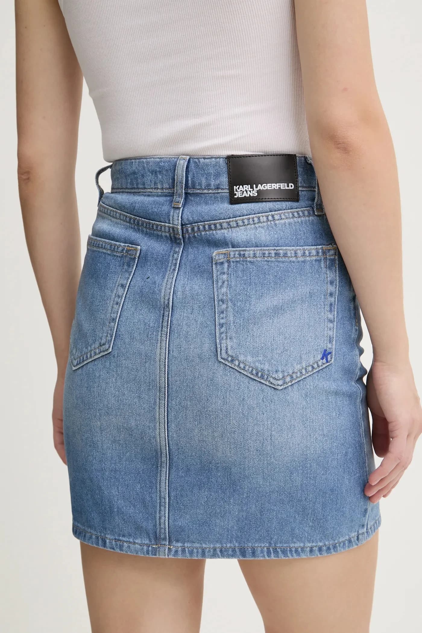 Джинсовая юбка - фото 3