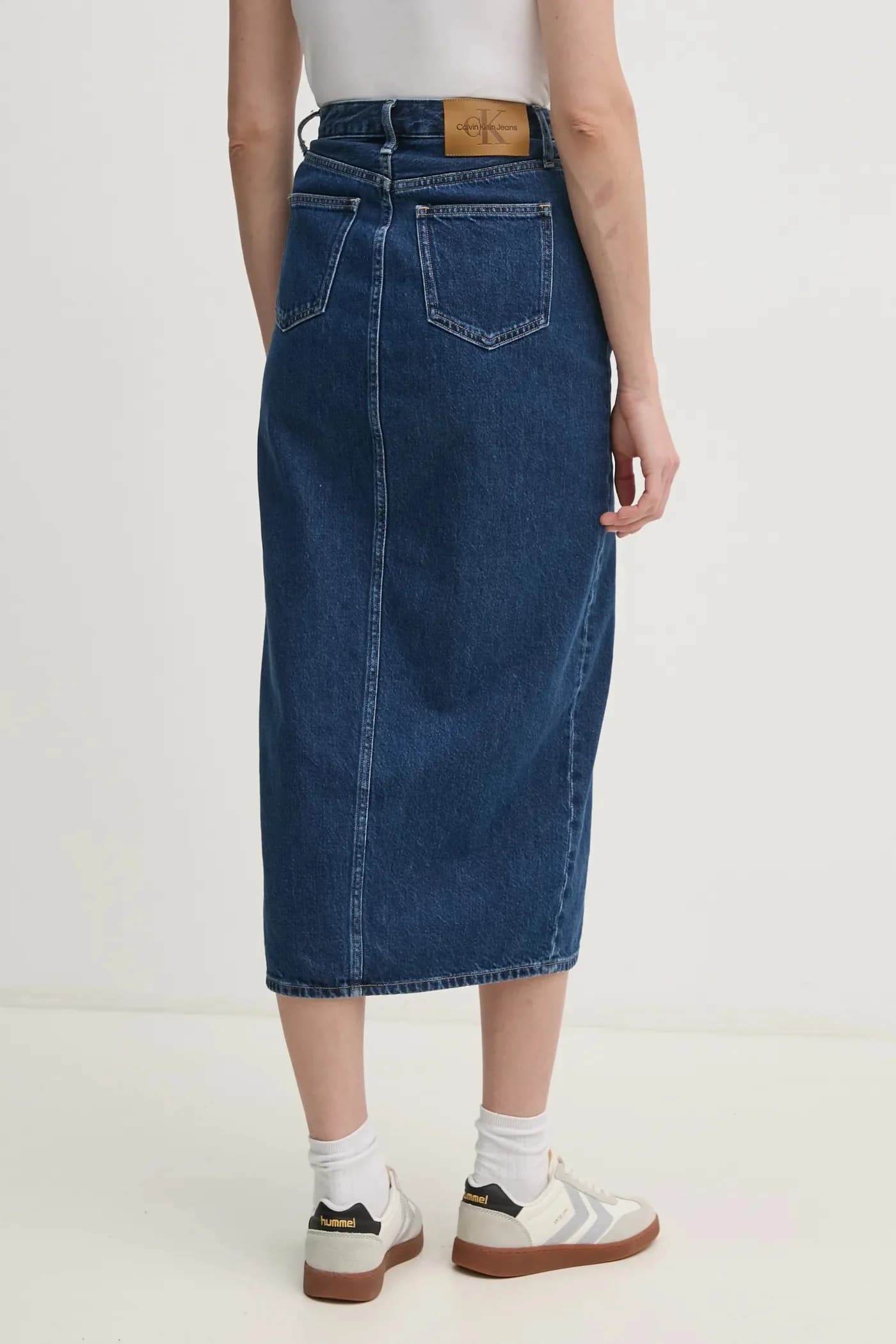 Джинсовая юбка - фото 3