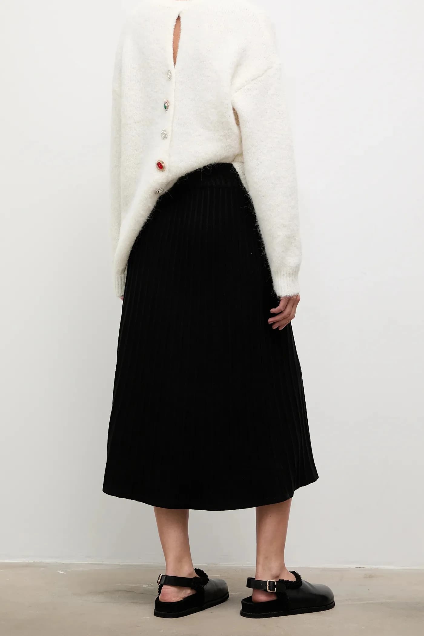 Кашемировая юбка - фото 3