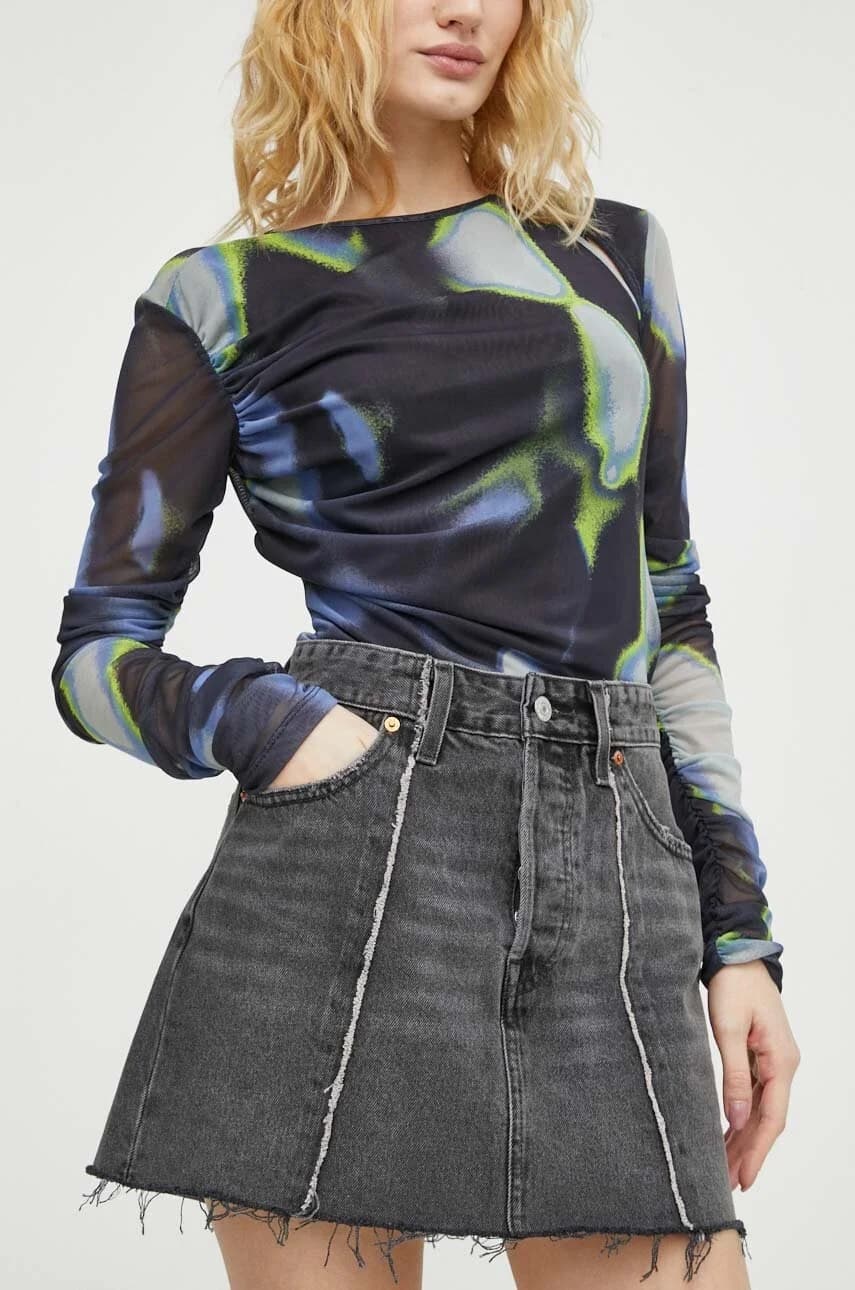 Джинсовая юбка