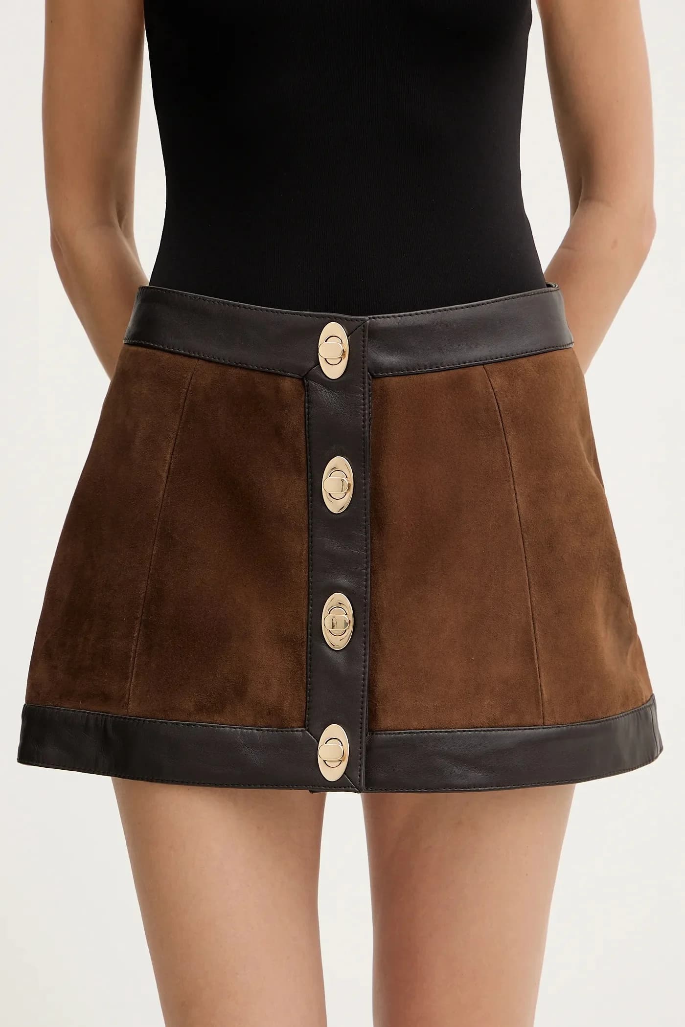 замшевая юбка Lisbeth