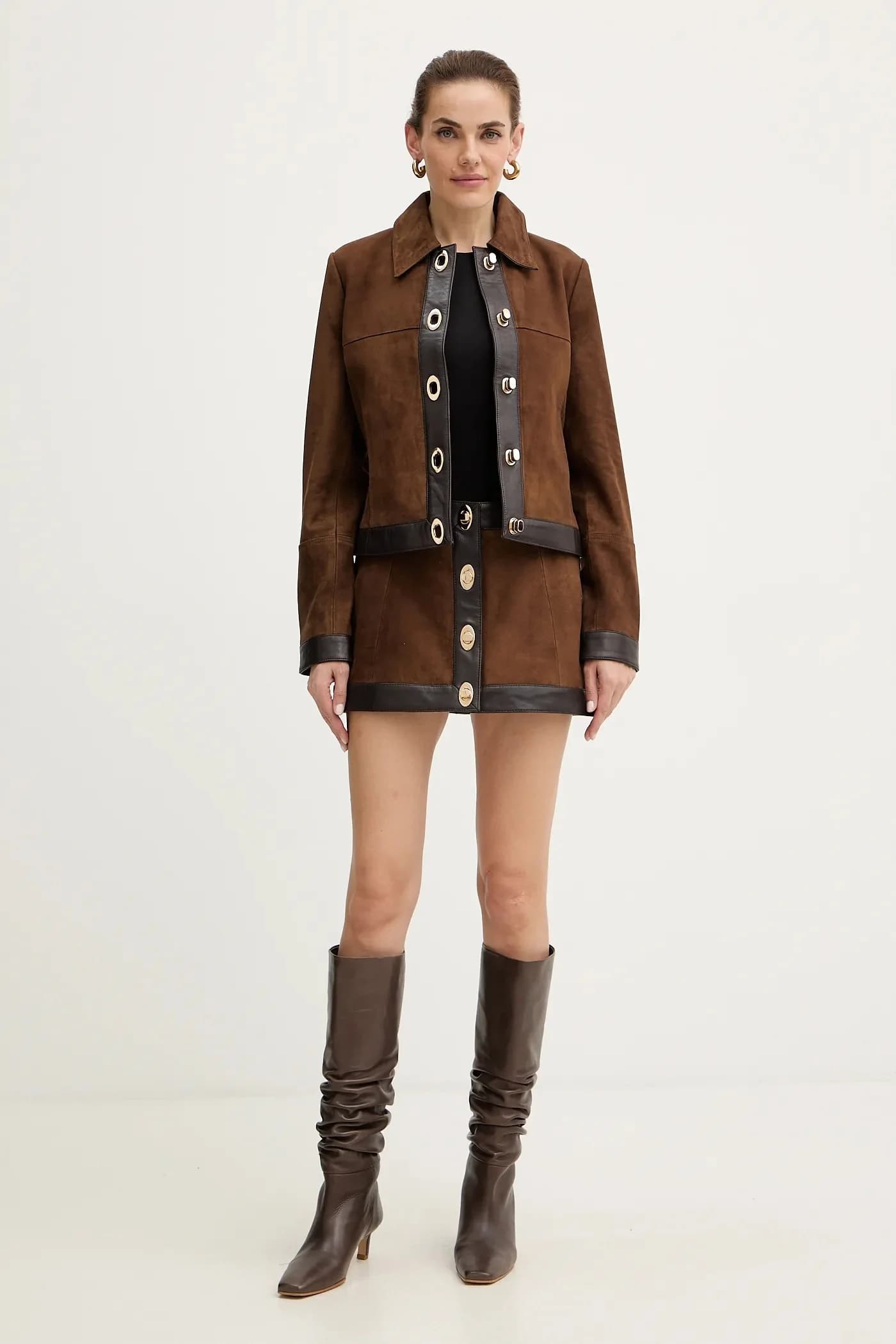 замшевая юбка Lisbeth - фото 2