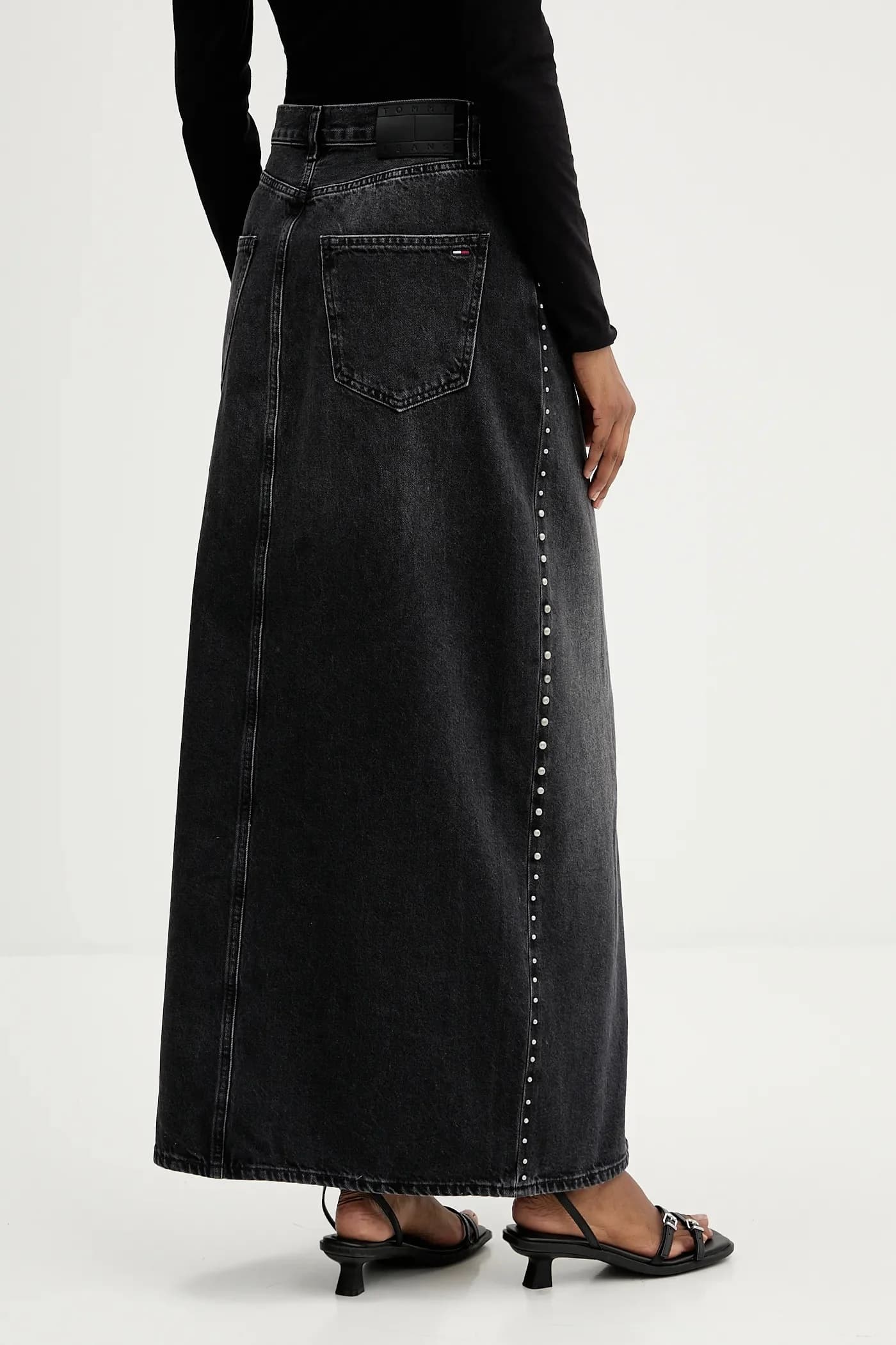 Джинсовая юбка - фото 3