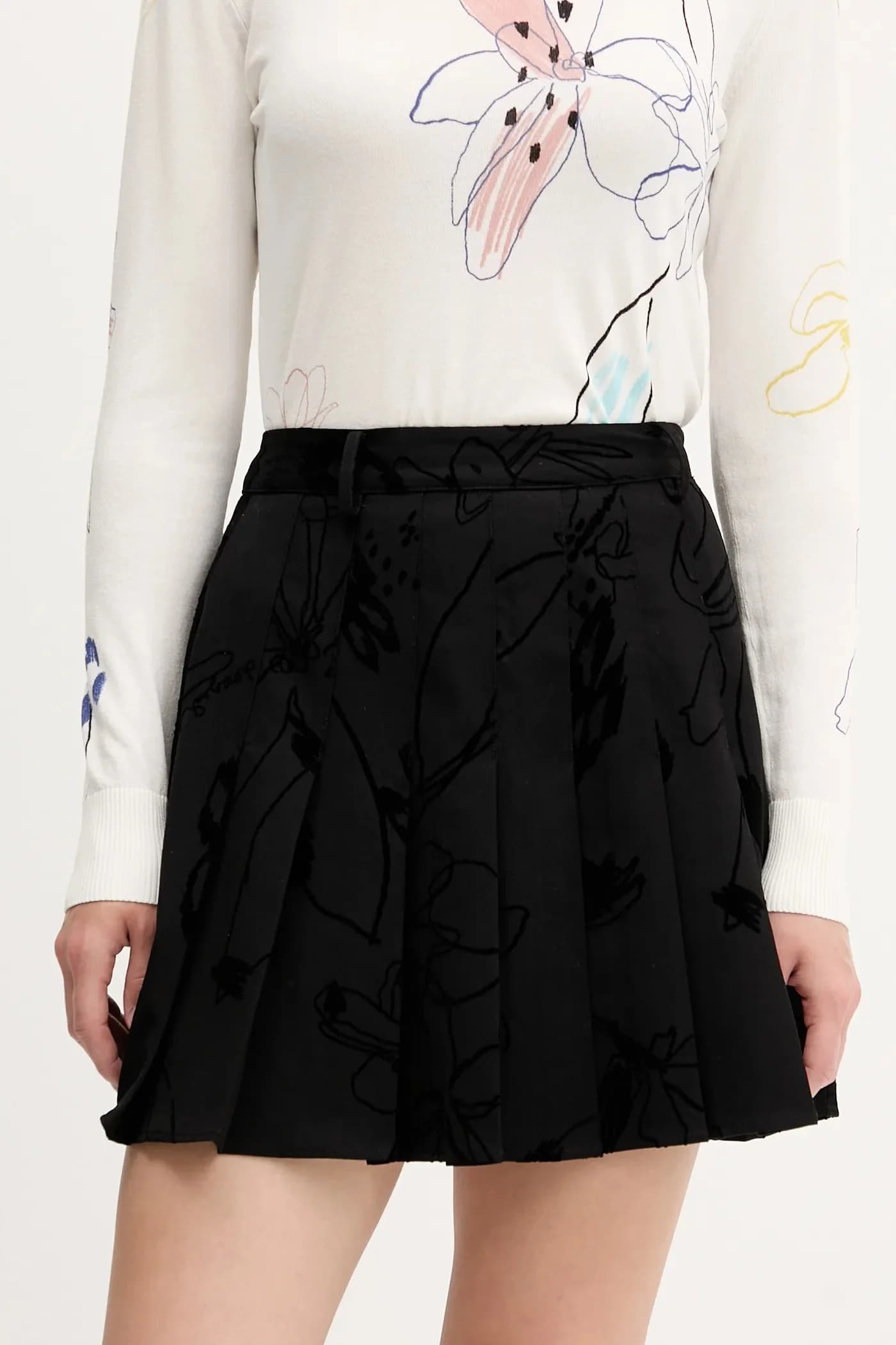 Юбка из ФЛОКА