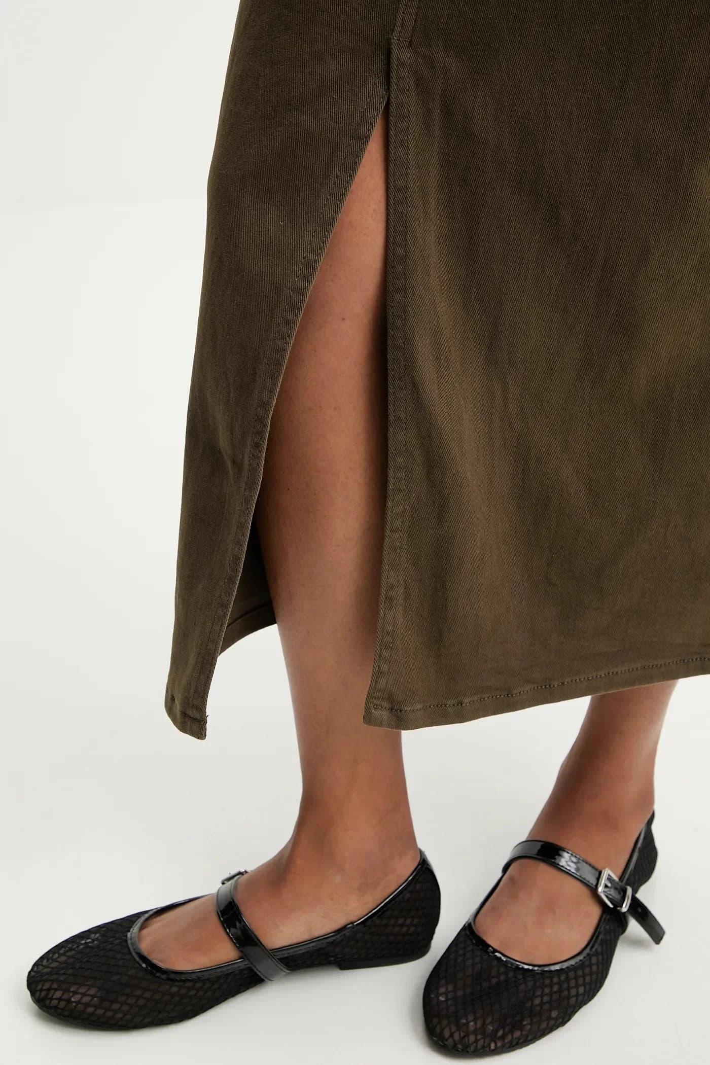 Джинсовая юбка - фото 4