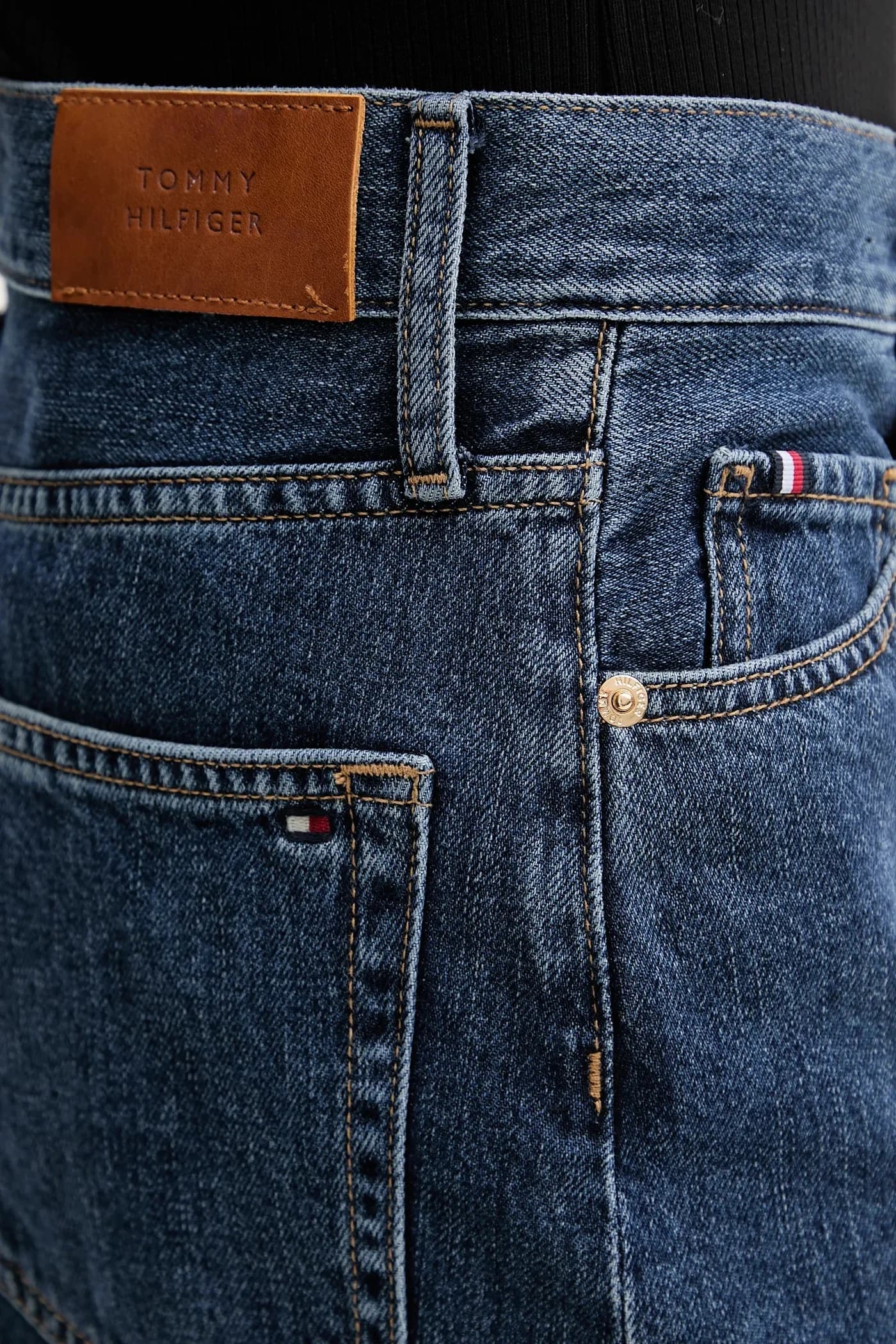 Джинсовая юбка - фото 3