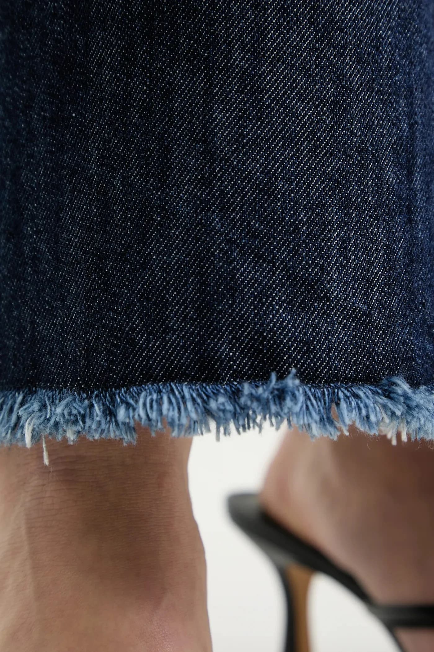 Джинсовая юбка - фото 4