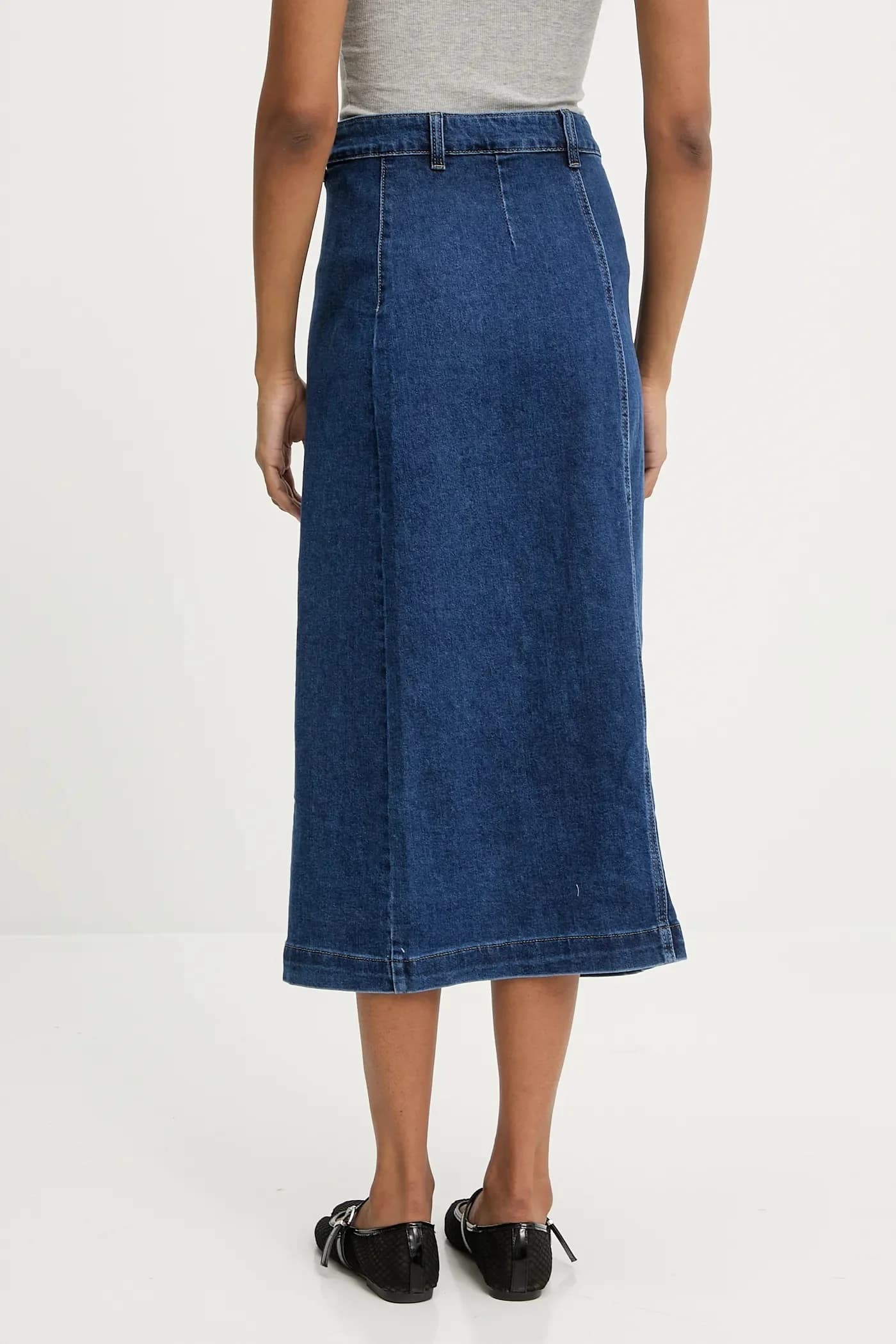 Джинсовая юбка - фото 3