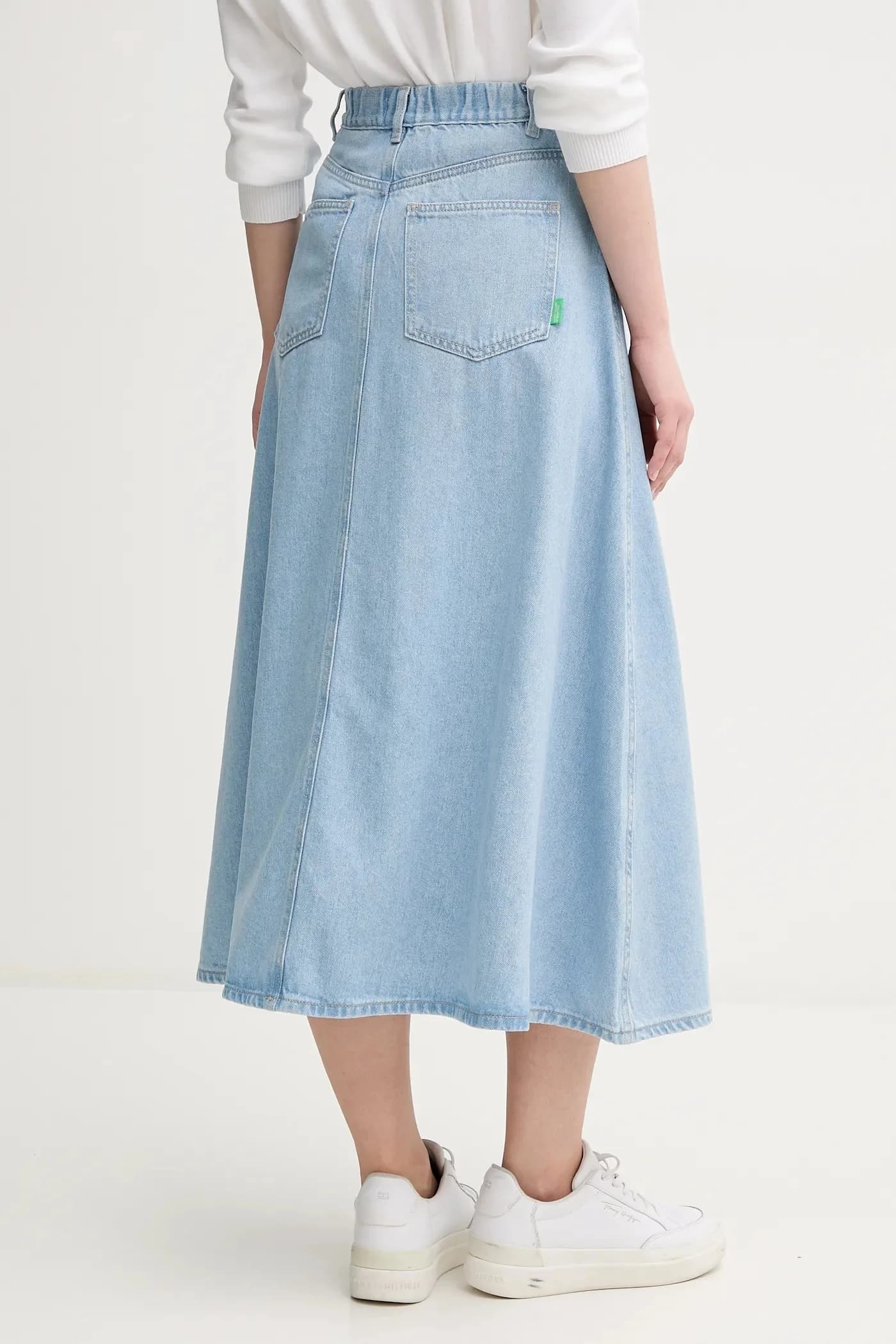 Джинсовая юбка - фото 3