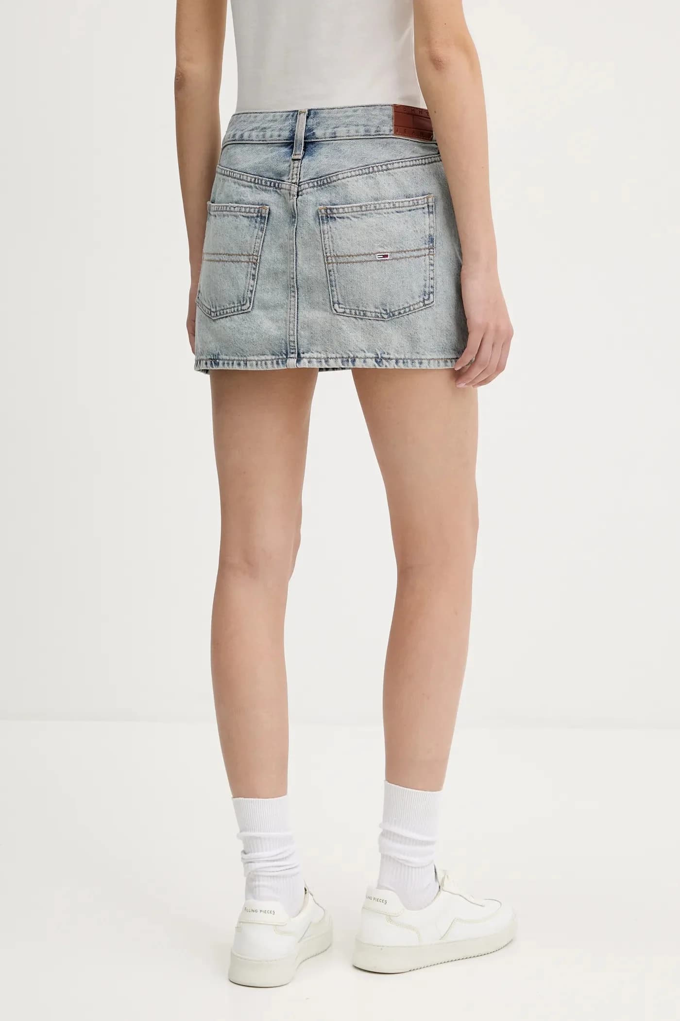 Джинсовая юбка - фото 3