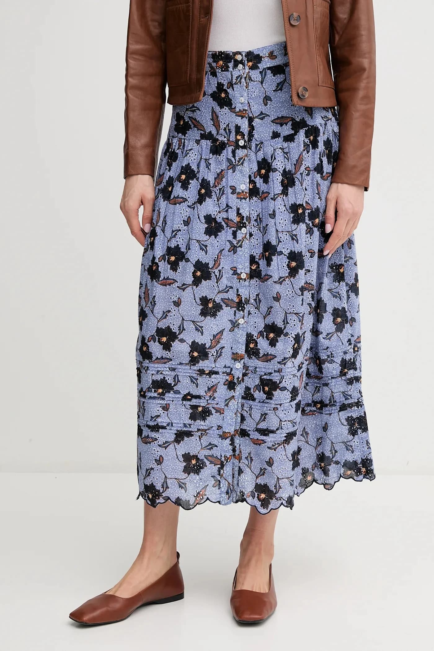 Юбка ENODIA из хлопка