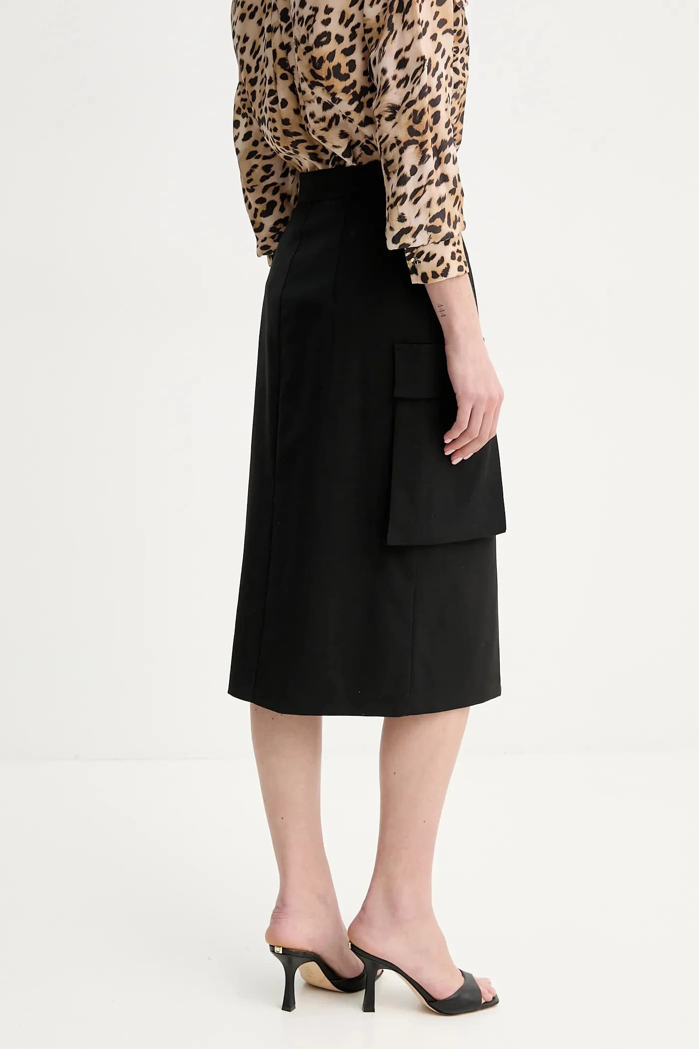 IRINA юбка из смесовой шерсти - фото 3