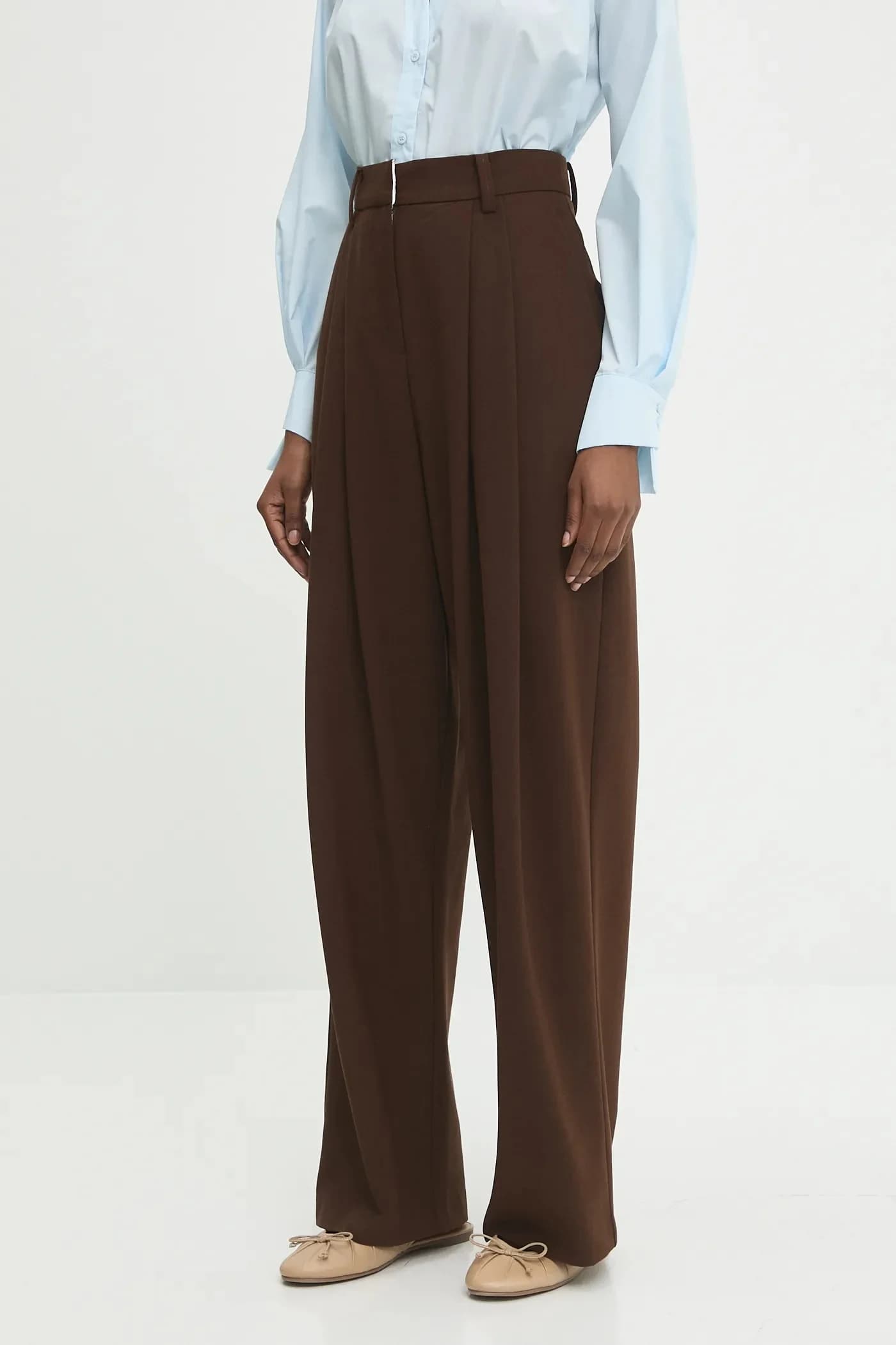 Шерстяные брюки