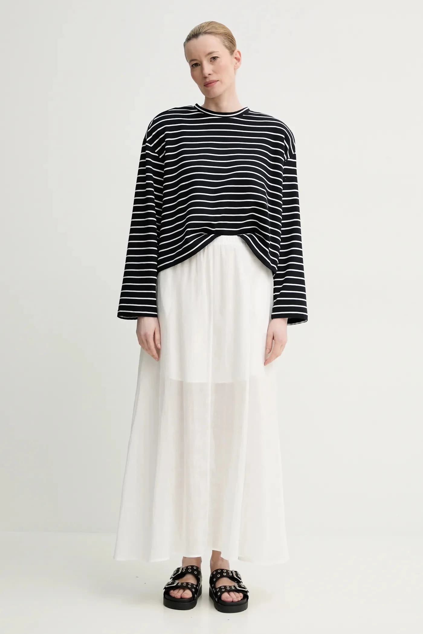 Льняная юбка - фото 2