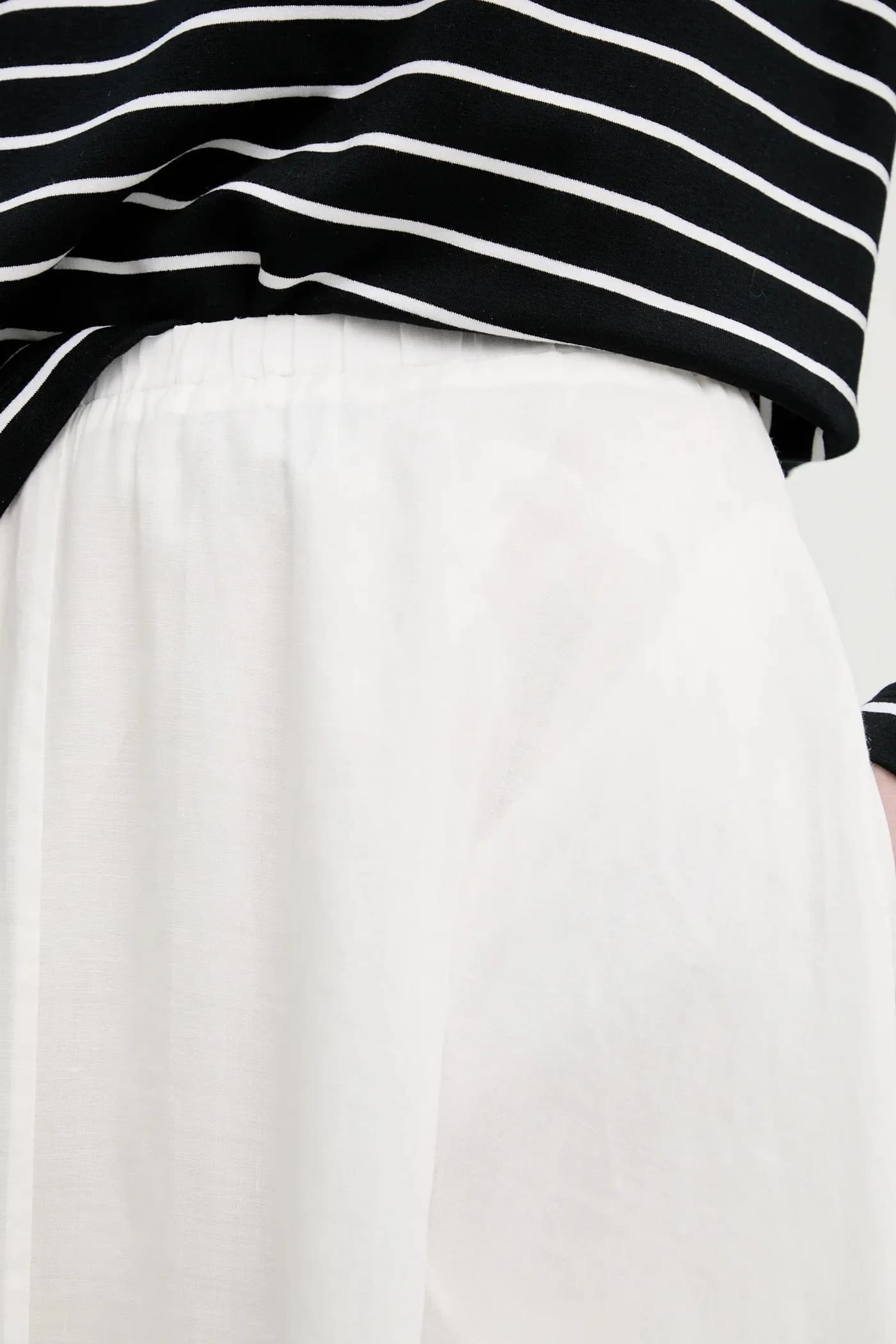 Льняная юбка - фото 4