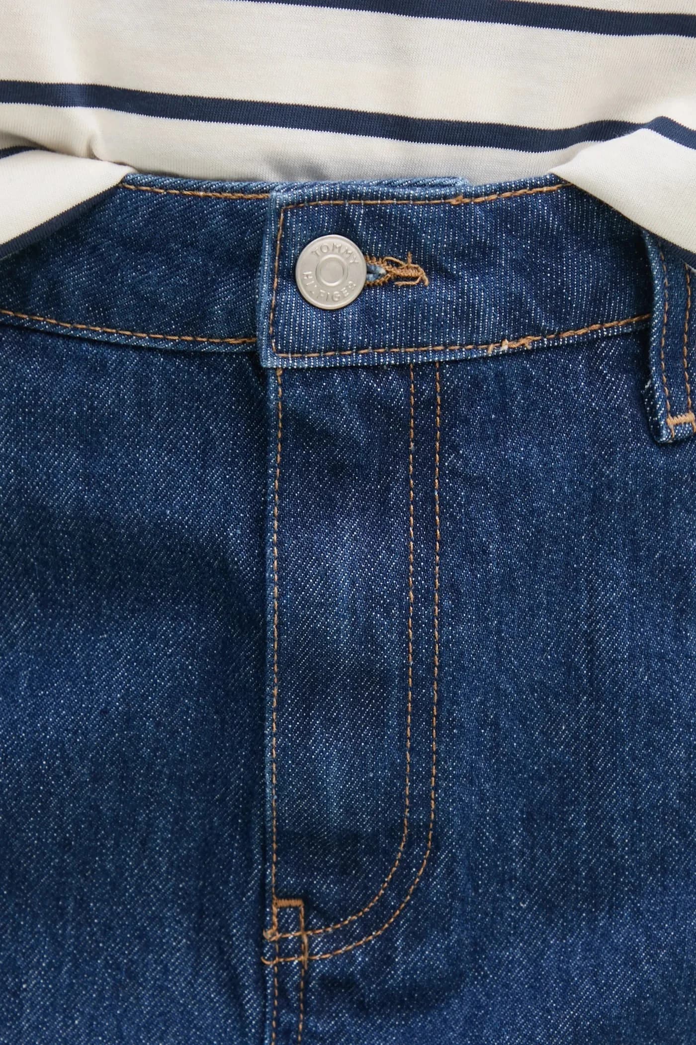 Джинсовая юбка - фото 4