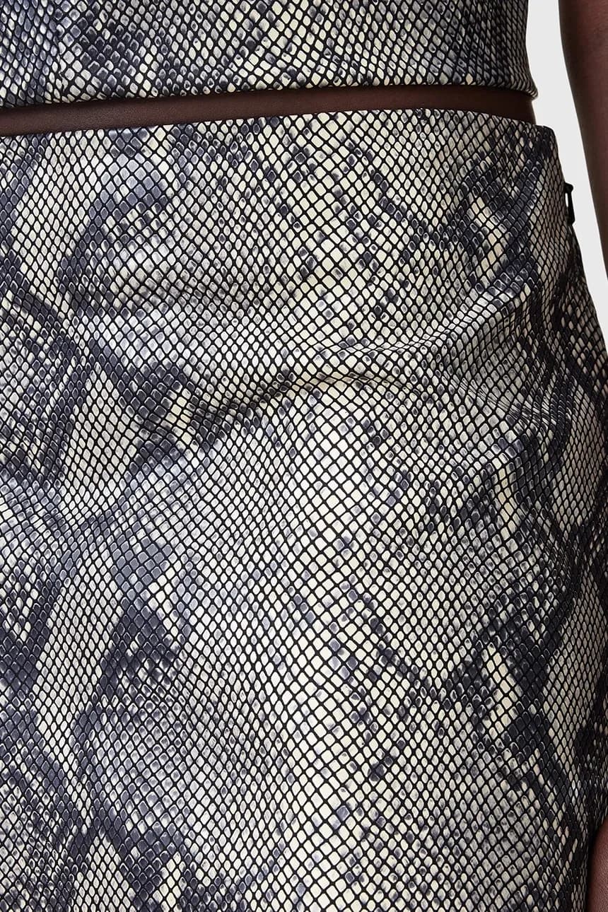 RENAI кожаная юбка - фото 4