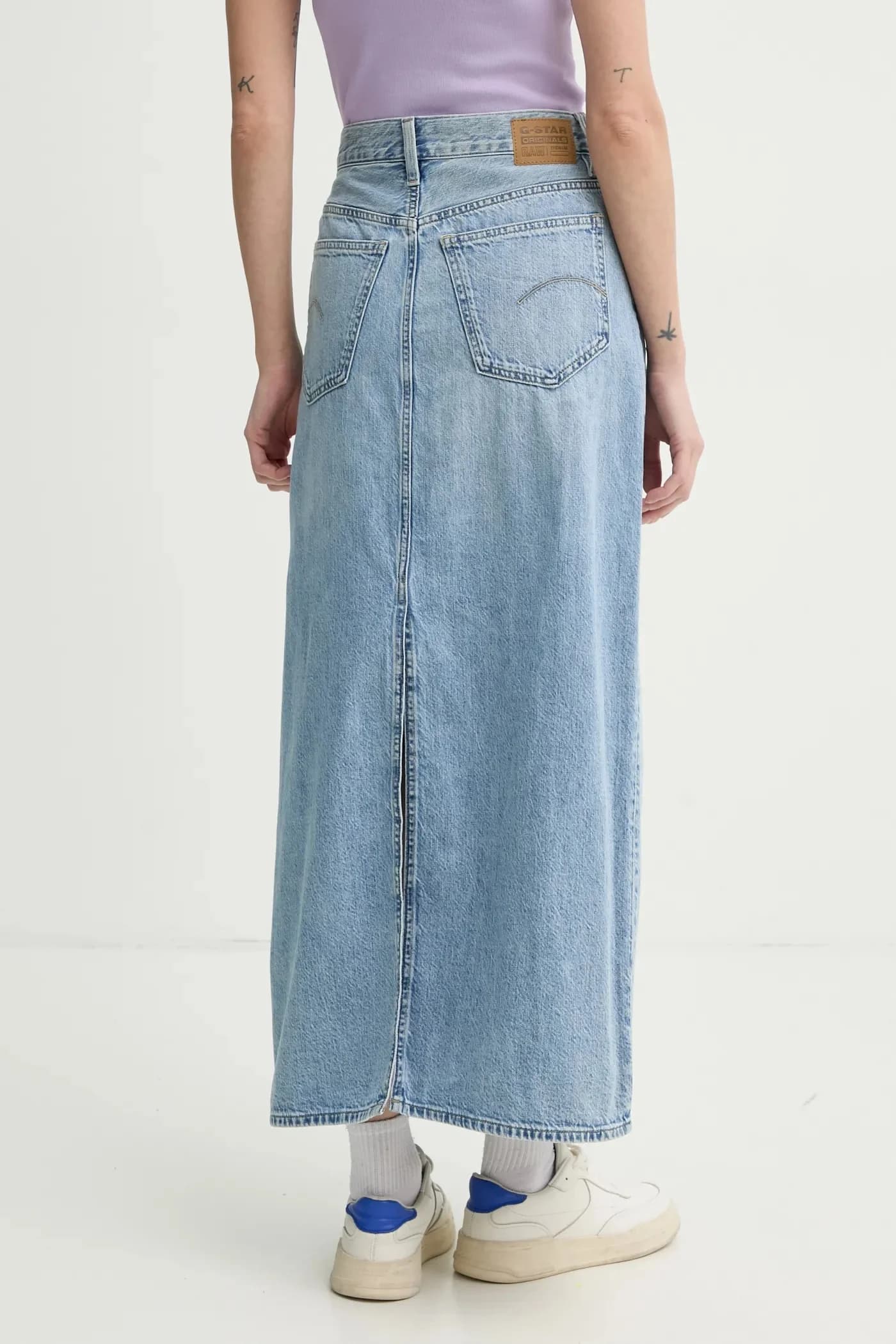 Джинсовая юбка - фото 3