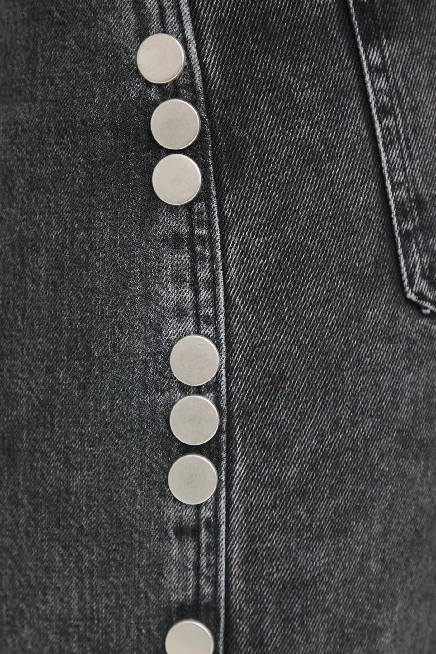 Джинсовая юбка - фото 5