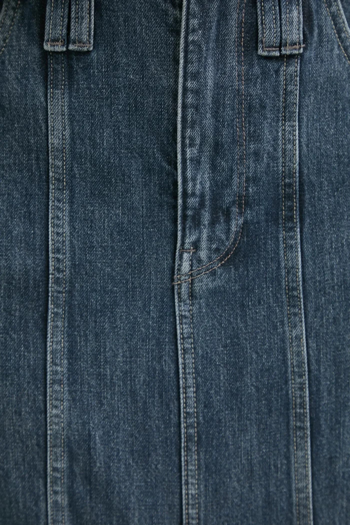 Джинсовая юбка - фото 4