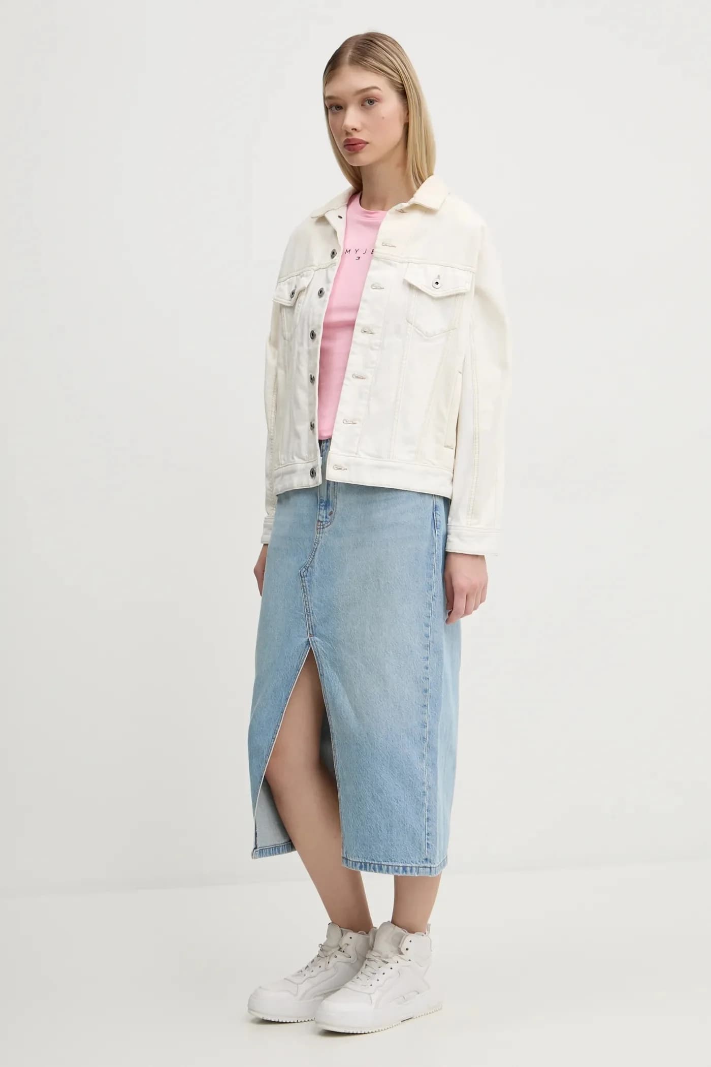 Джинсовая юбка - фото 2