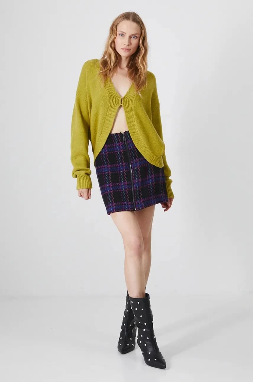 Юбка из смесовой шерсти - фото 2