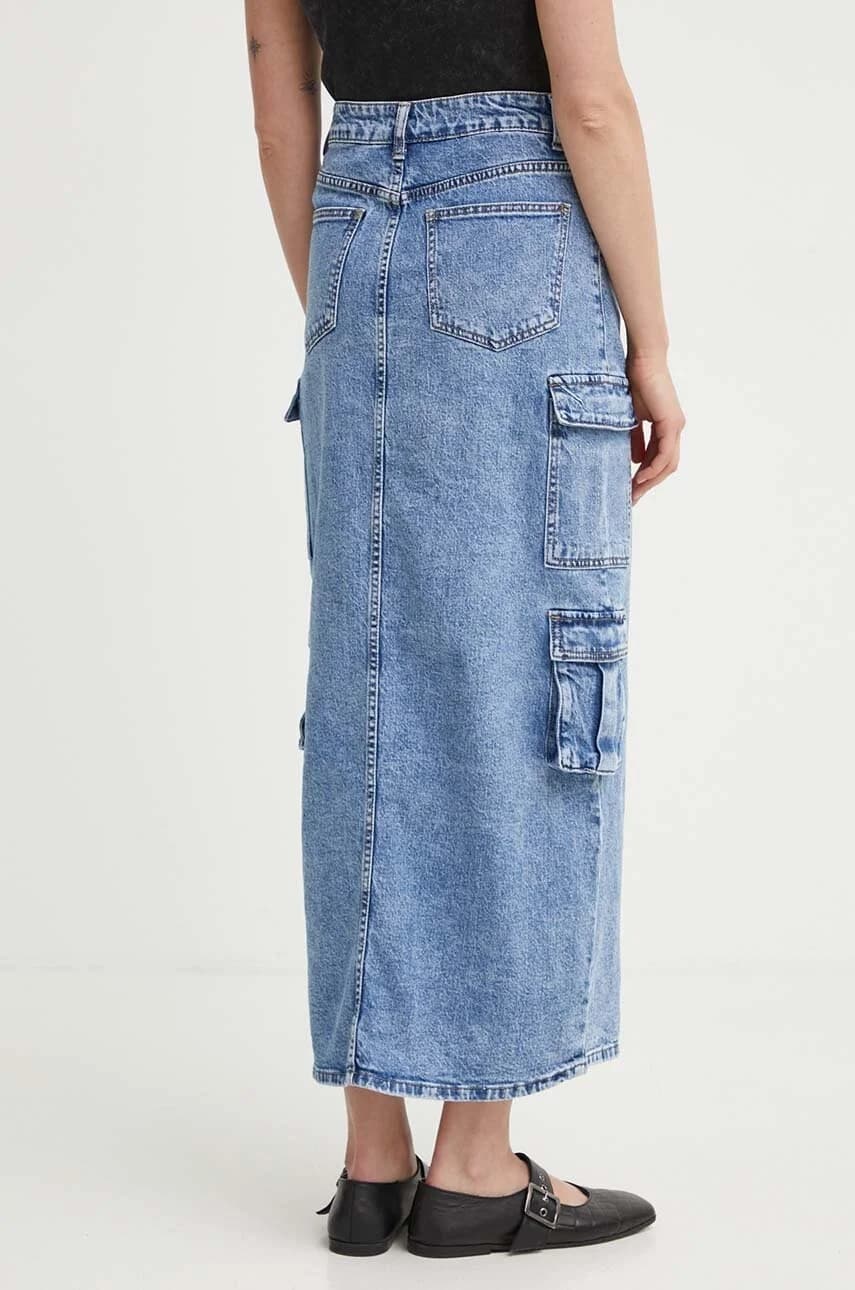 Джинсовая юбка - фото 3