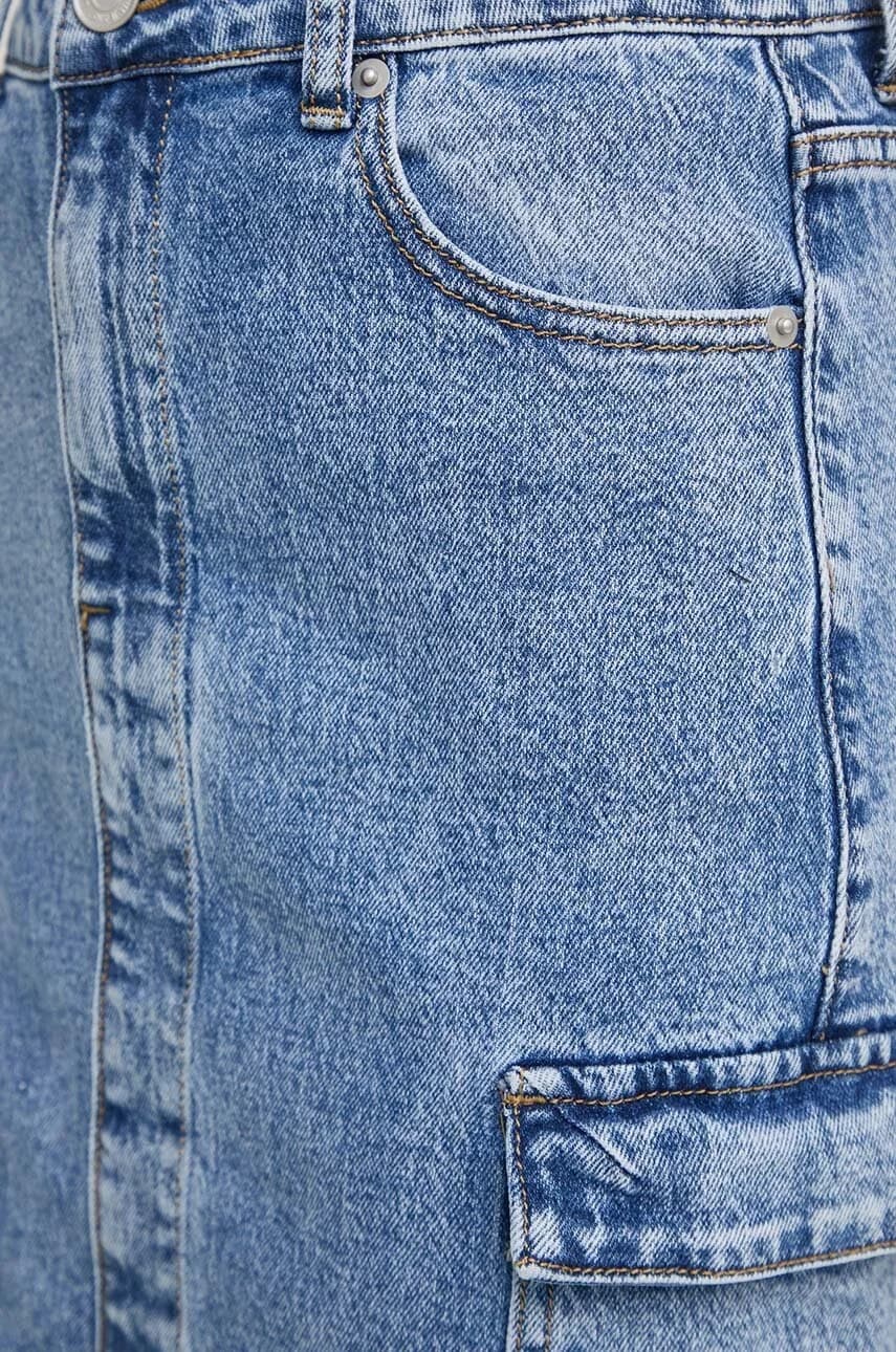 Джинсовая юбка - фото 4