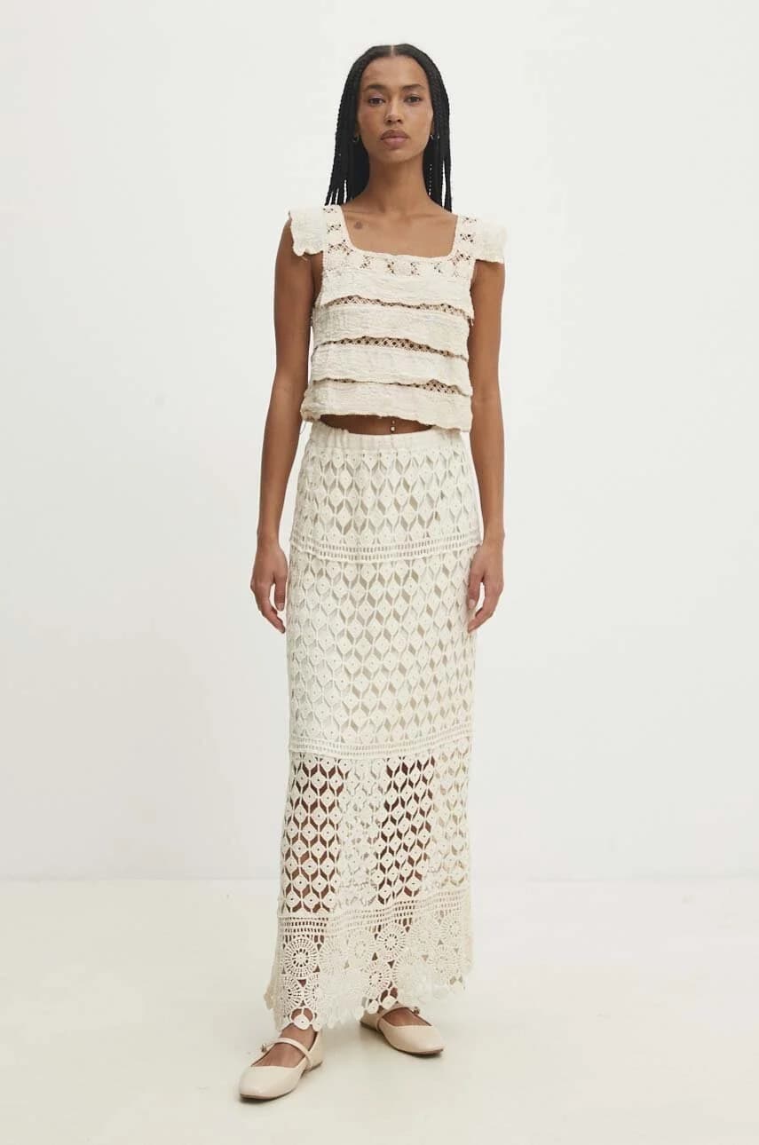 Хлопковая юбка - фото 2