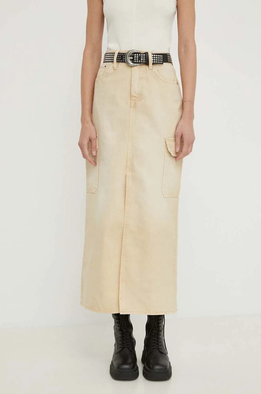 Джинсовая юбка - фото 4