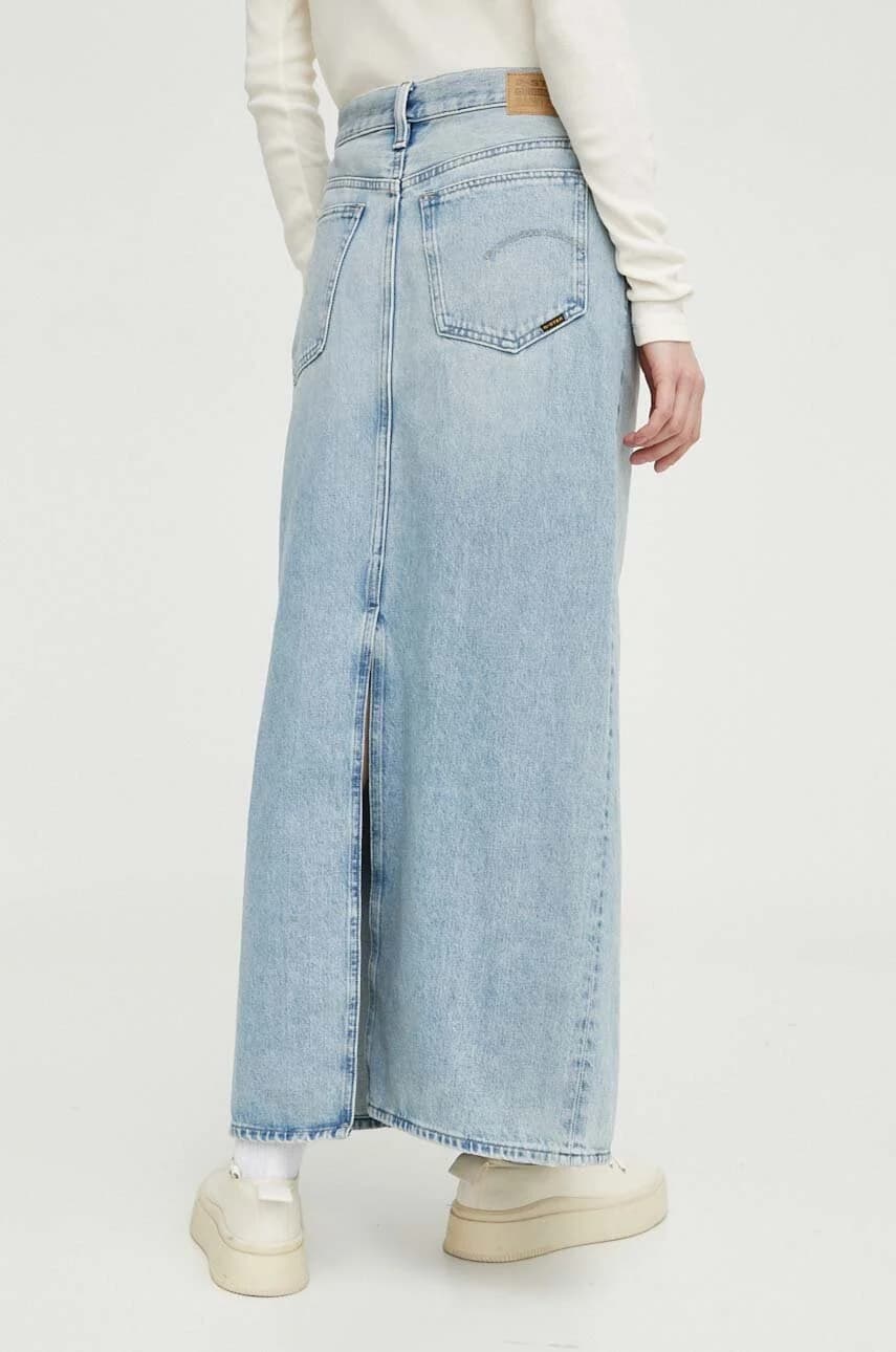 Джинсовая юбка - фото 3