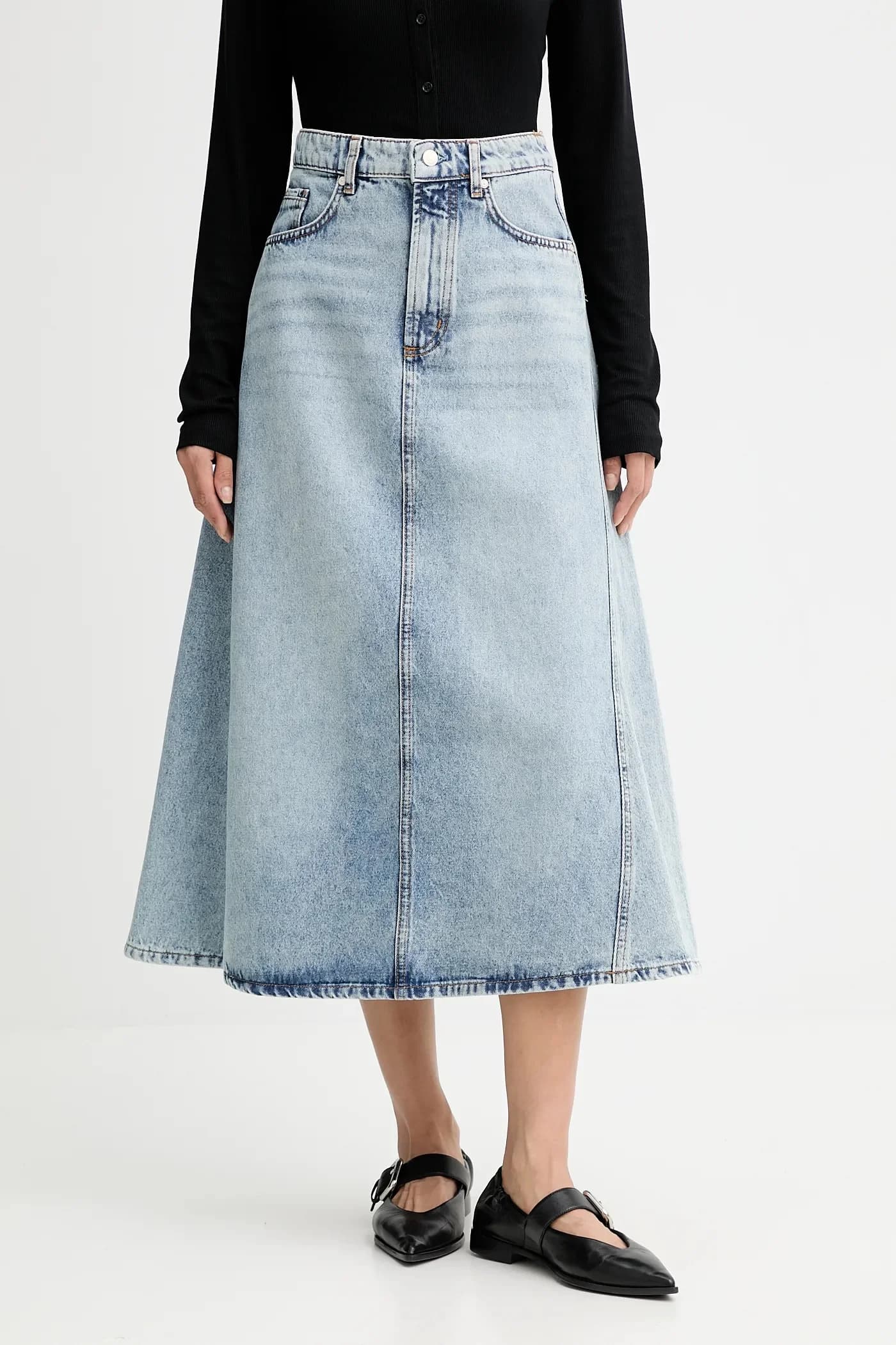 Джинсовая юбка