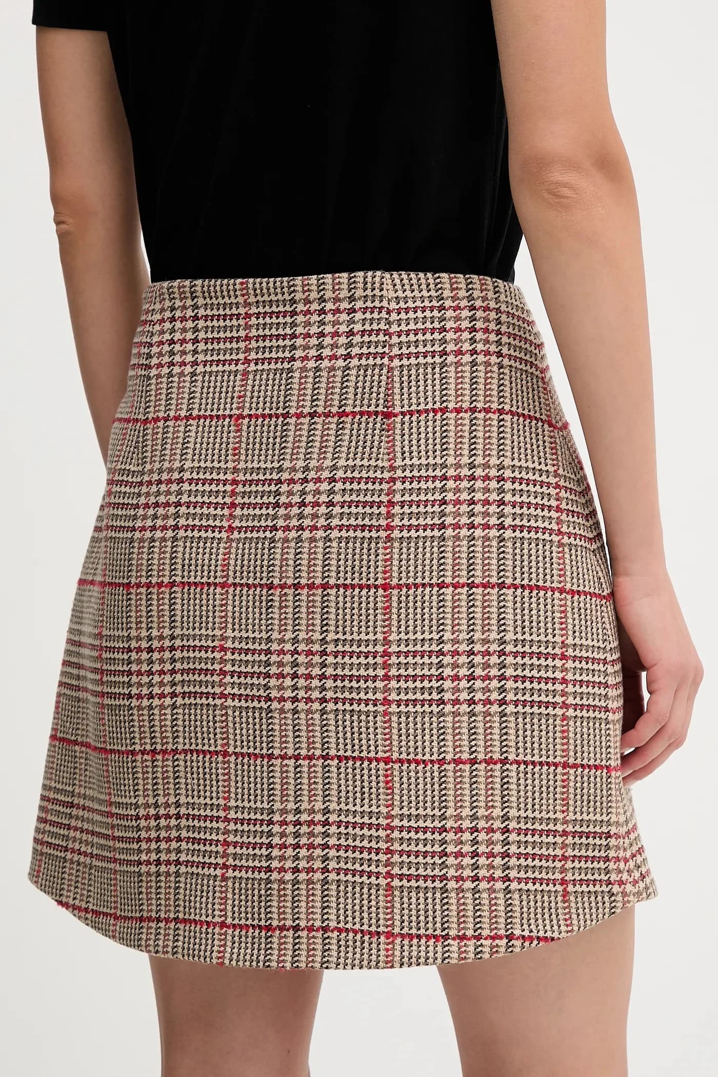 Юбка из смесовой шерсти - фото 3