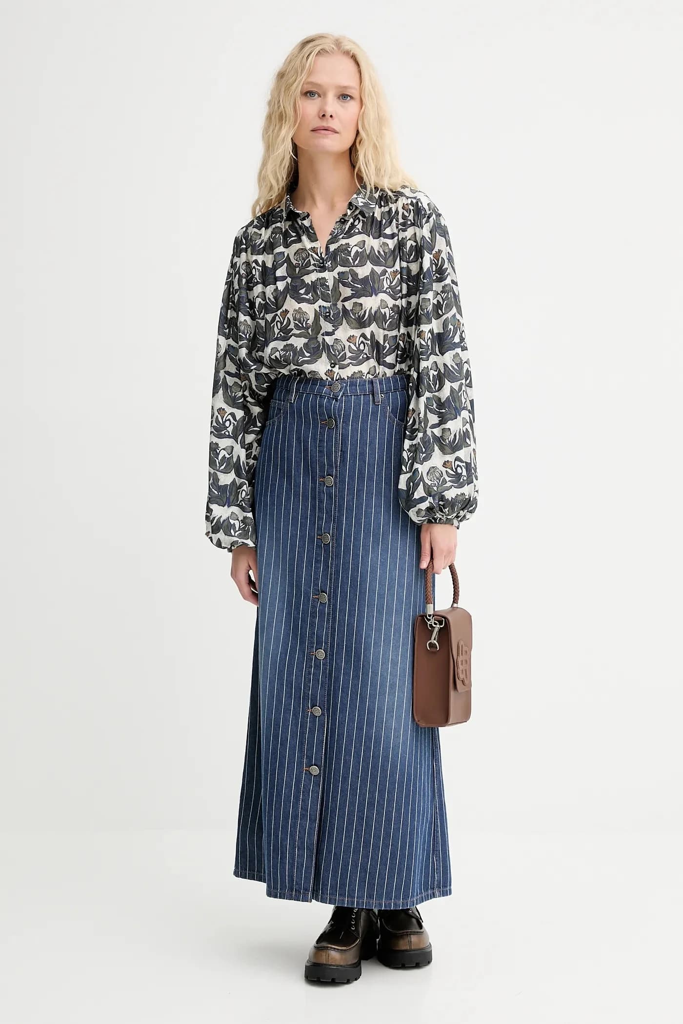 LIVONO джинсовая юбка из хлопка - фото 2