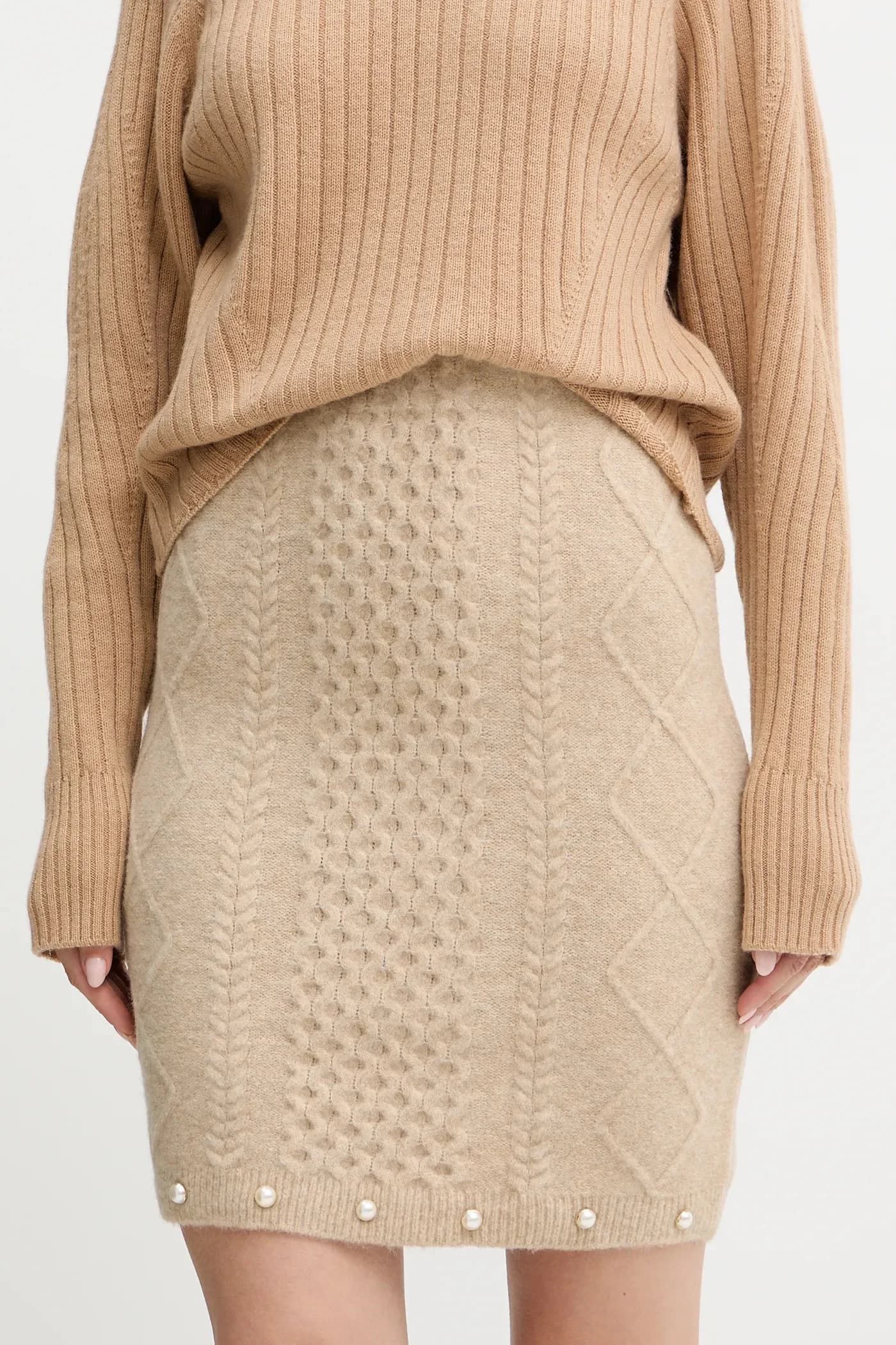 Юбка из смесовой шерсти