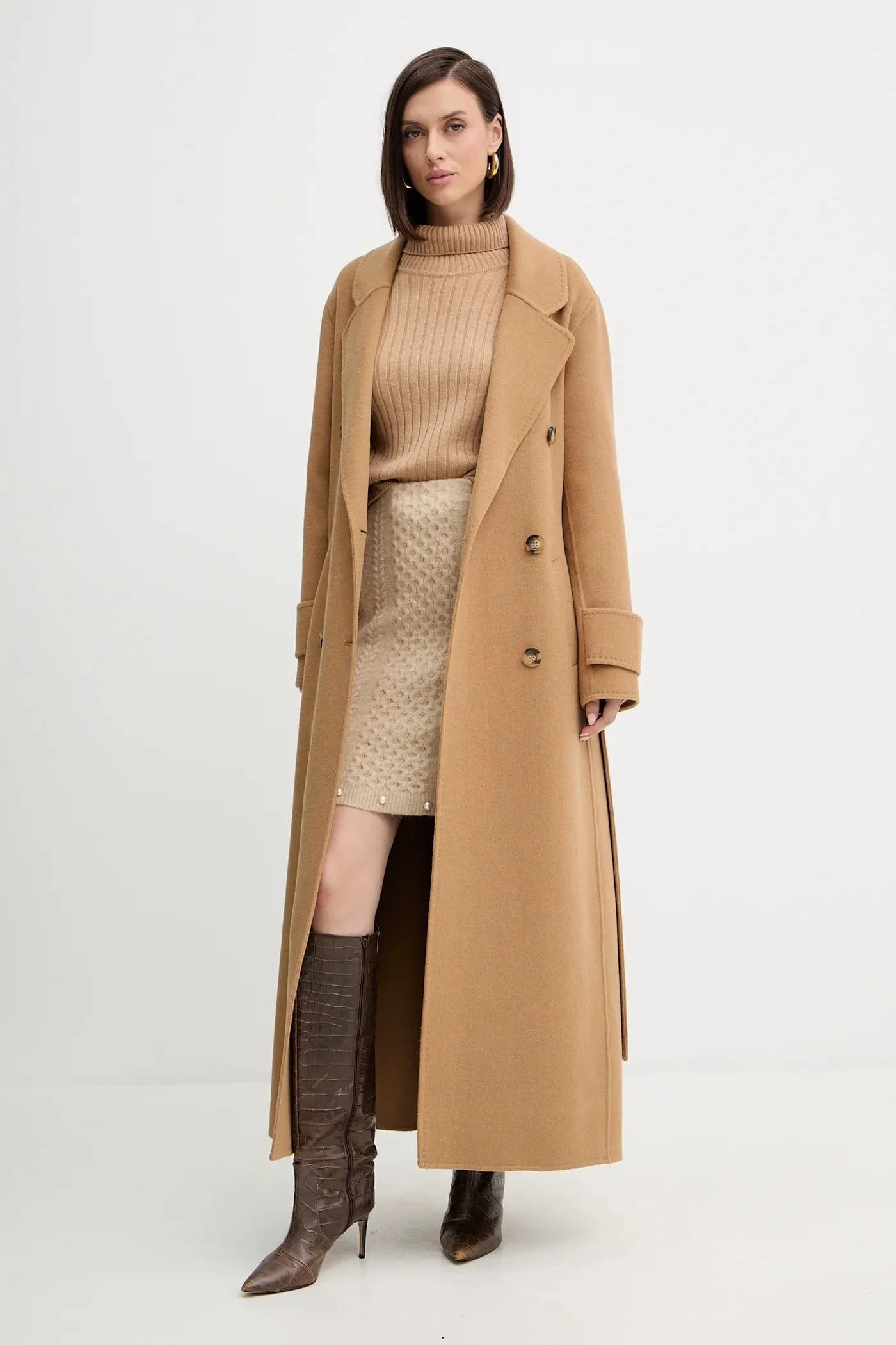 Юбка из смесовой шерсти - фото 2