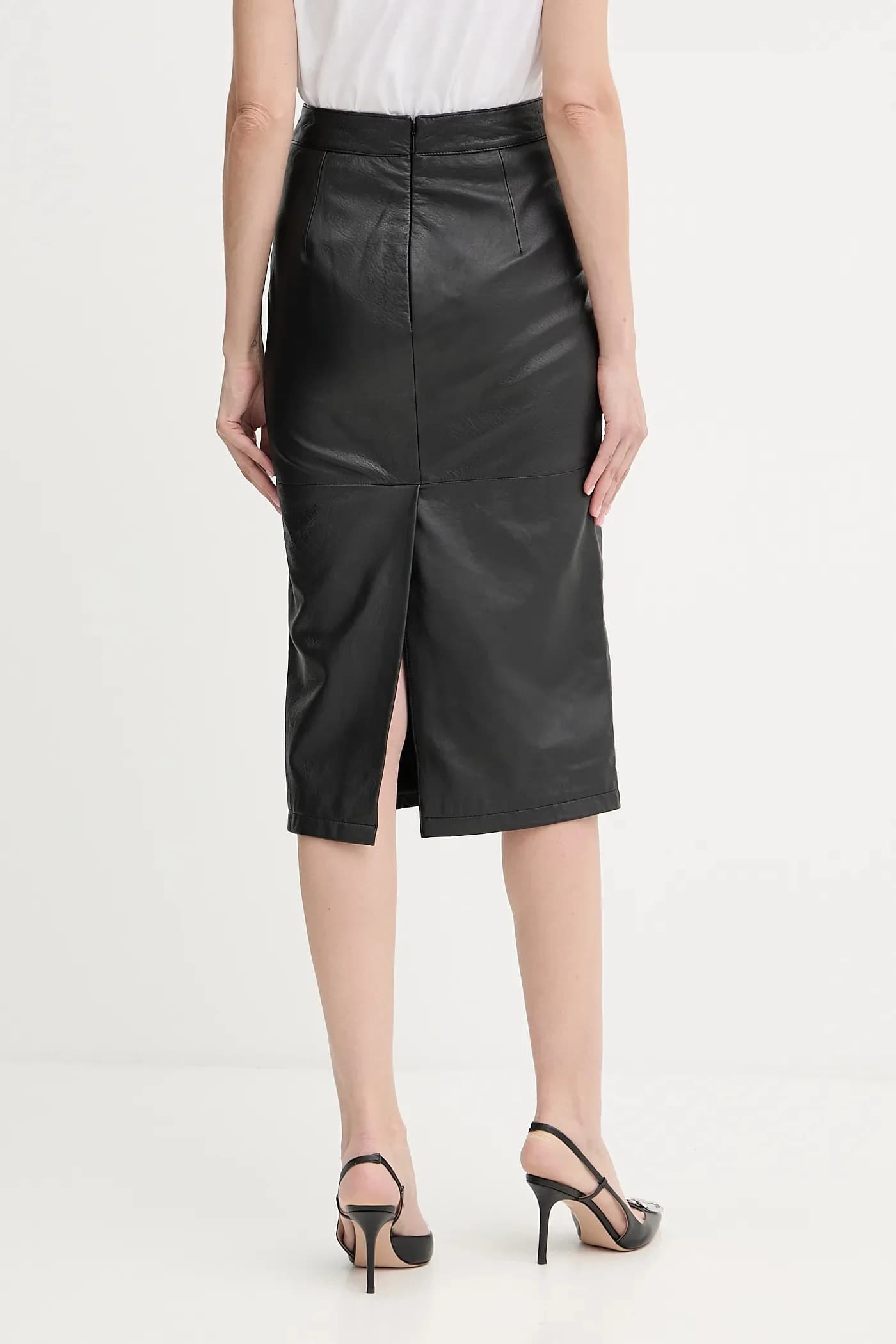 Кожаная юбка - фото 3