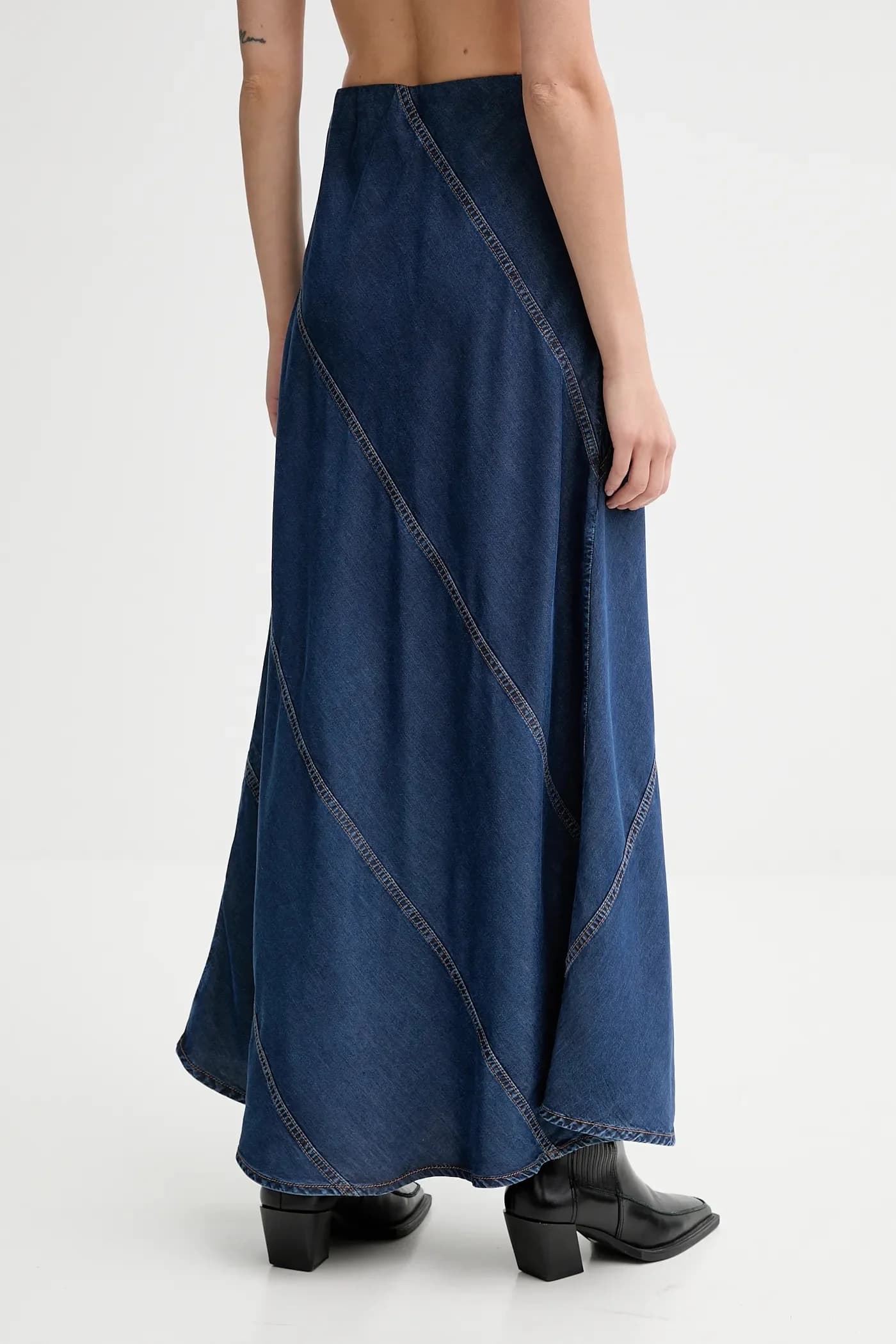 джинсовая юбка PARSON - фото 3