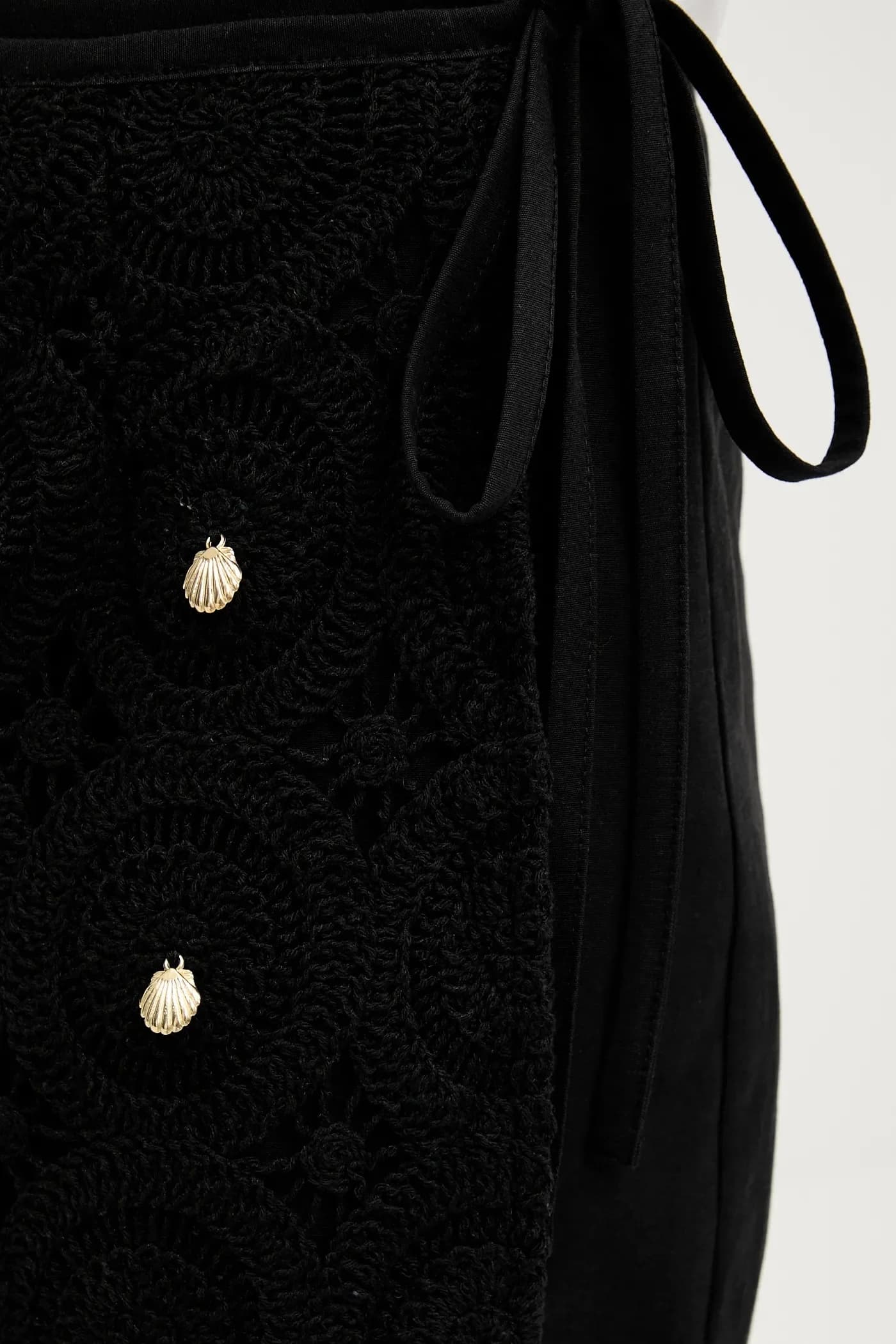 Юбка из смесовой шерсти - фото 4