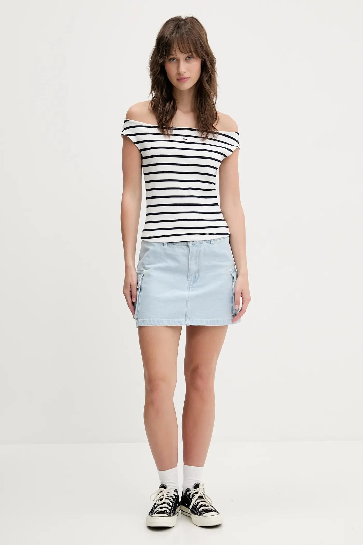 Джинсовая юбка - фото 2