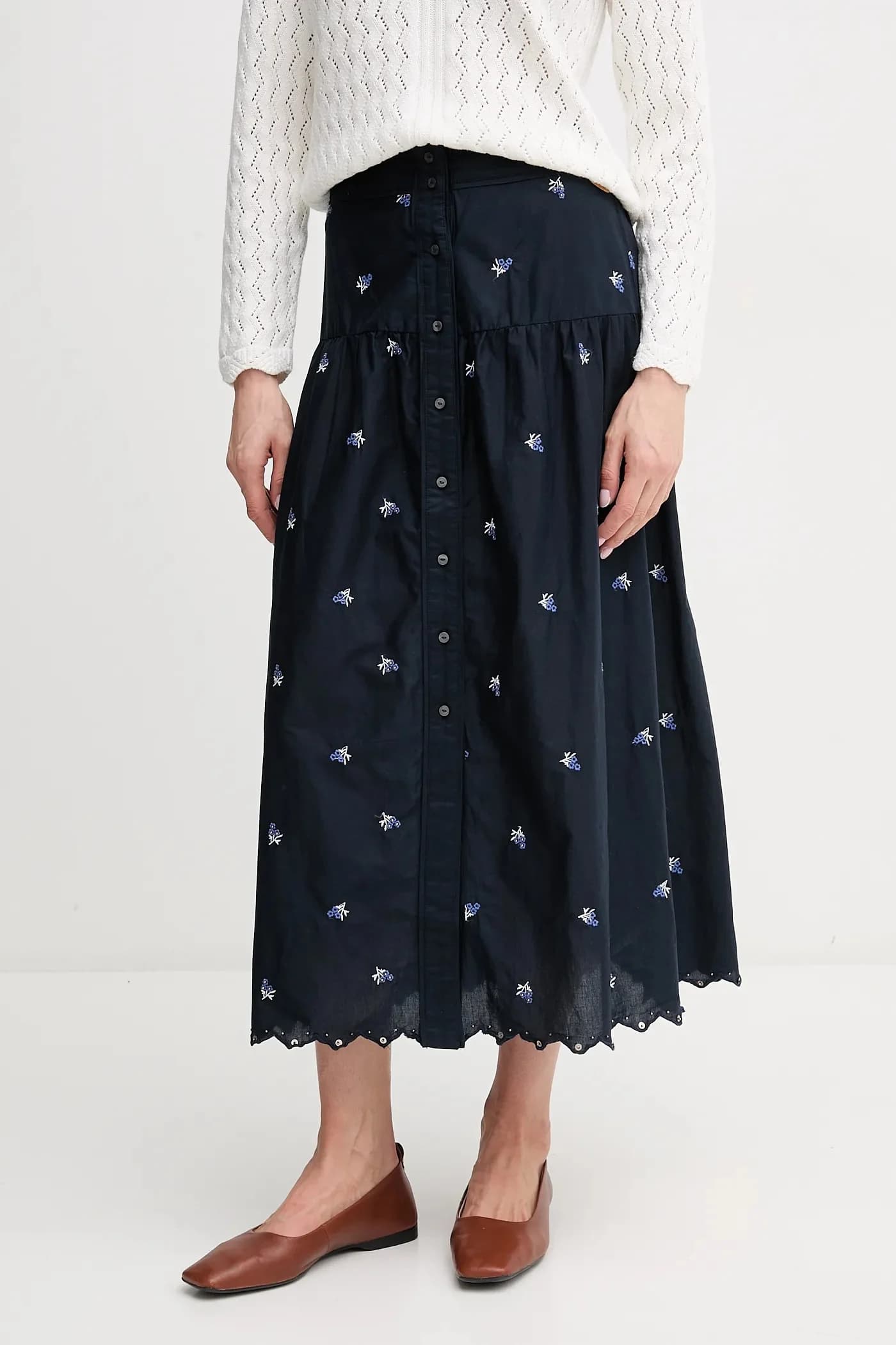 Юбка EVEN из хлопка