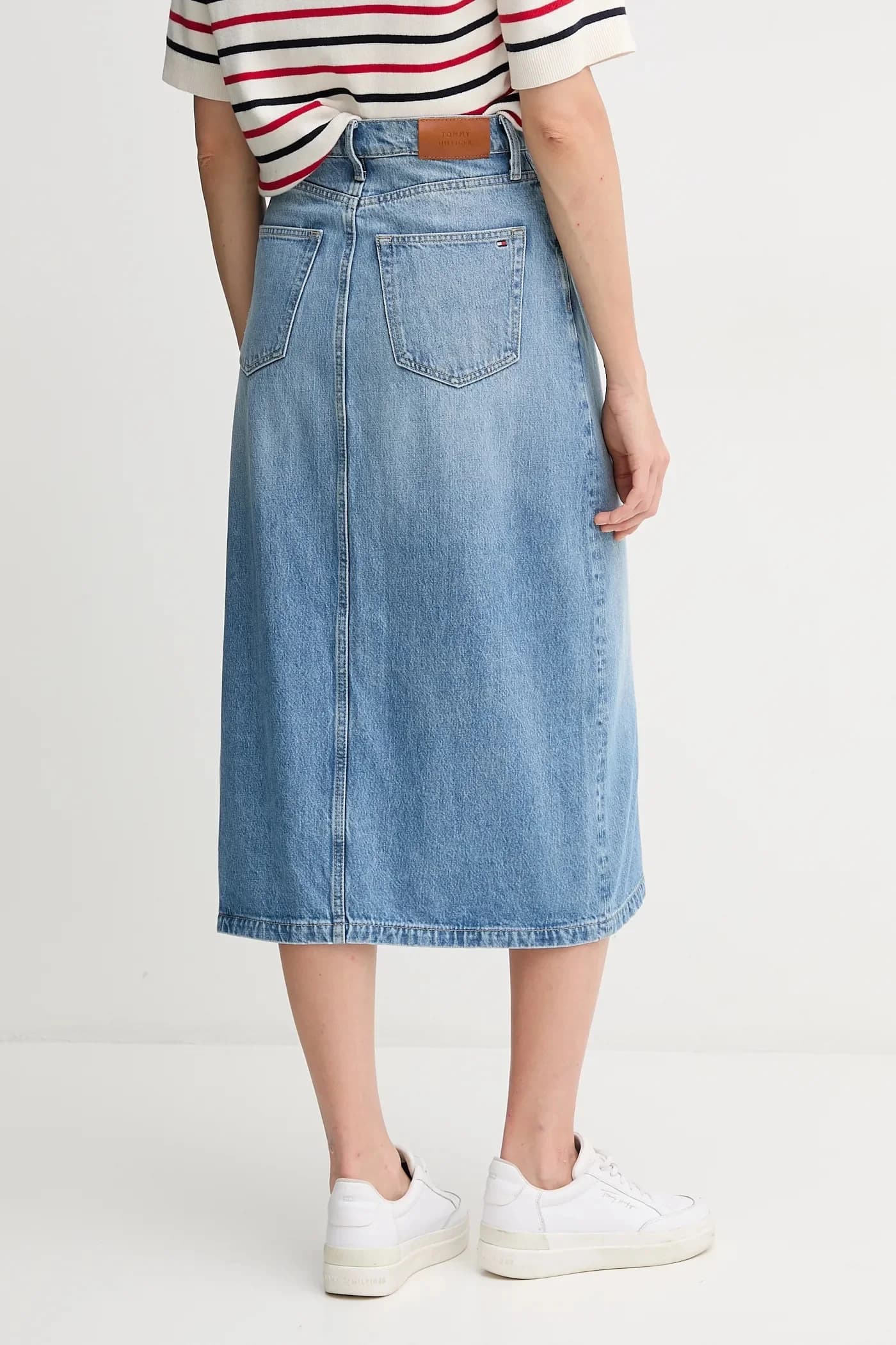 Джинсовая юбка - фото 3