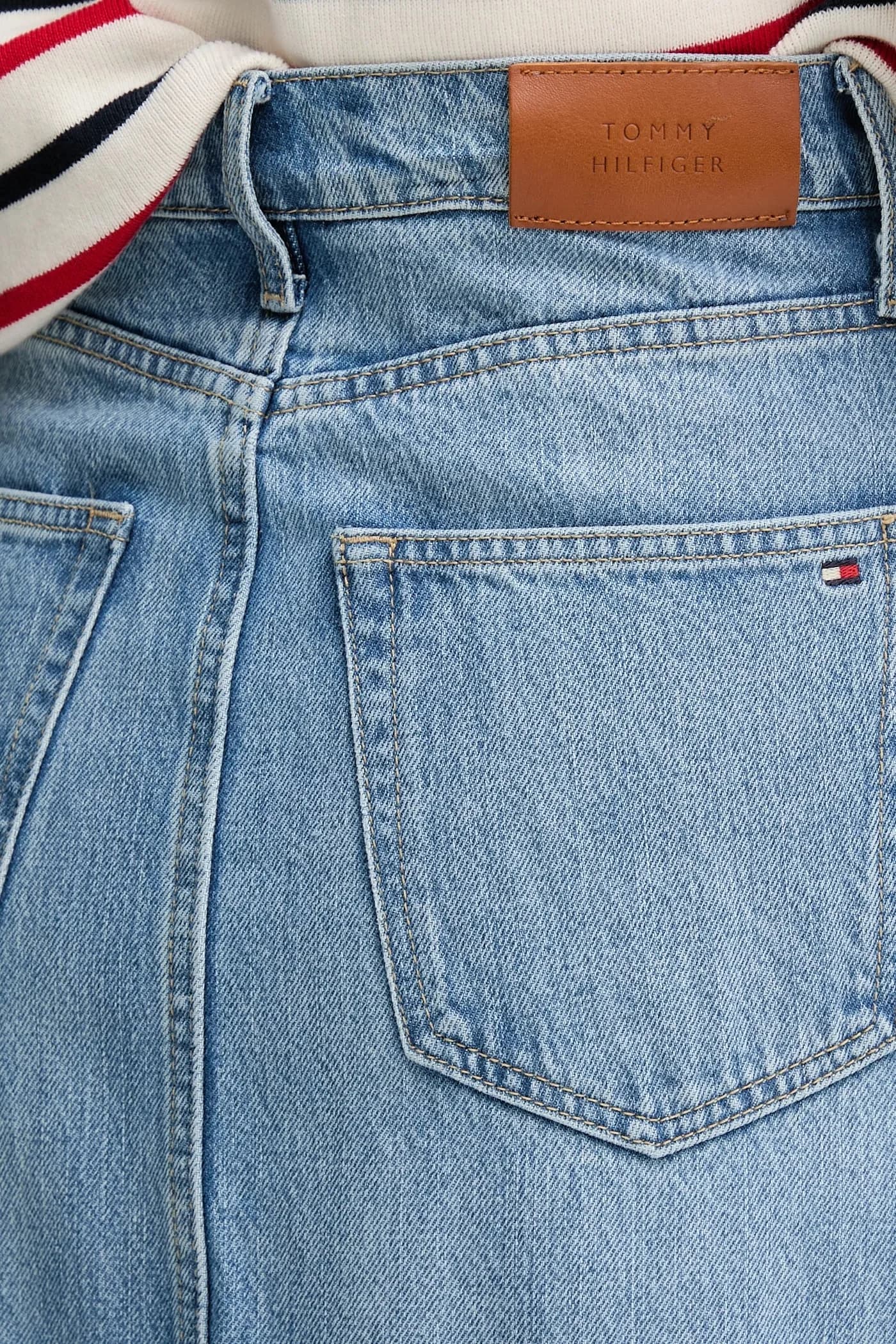 Джинсовая юбка - фото 4