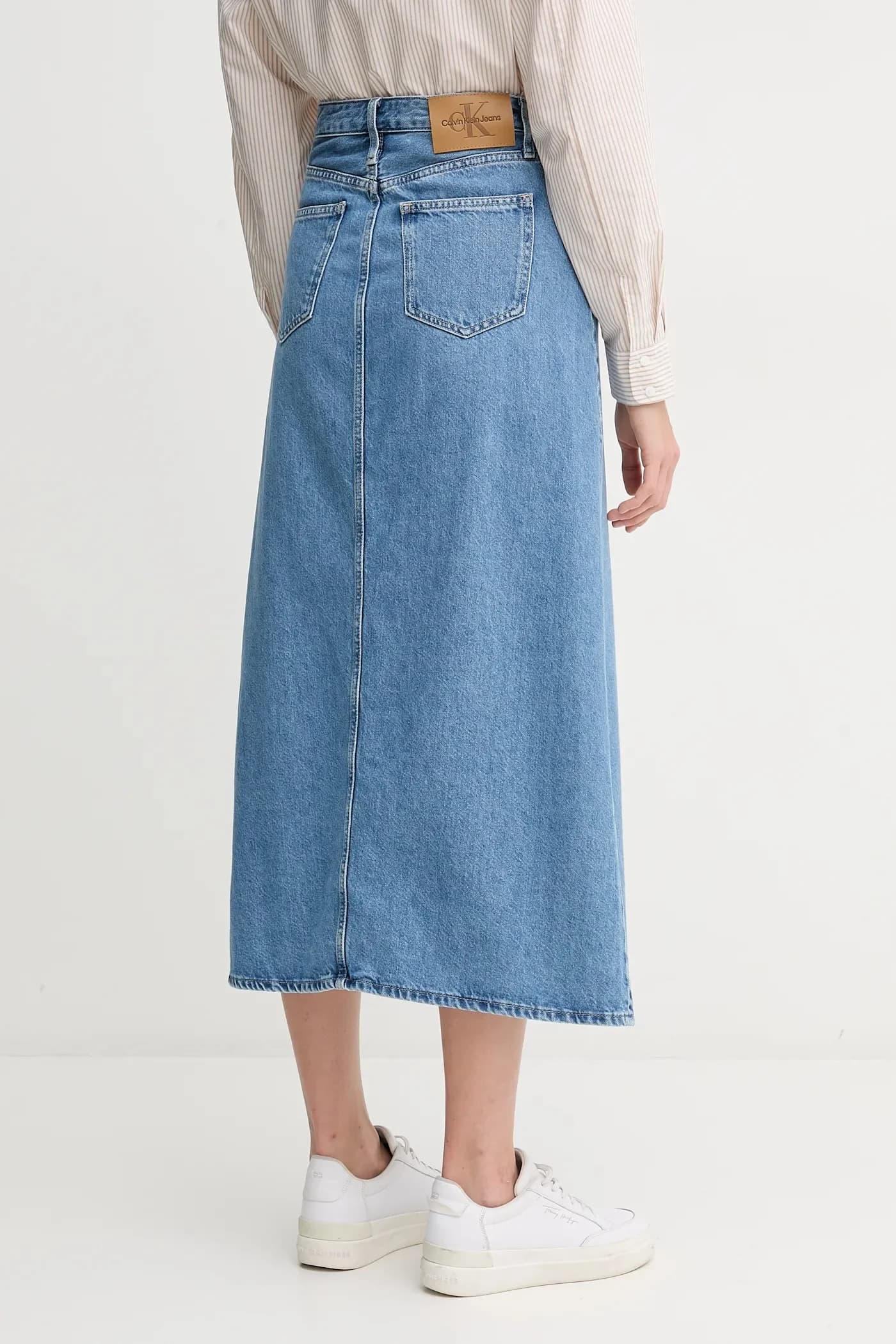 Джинсовая юбка - фото 3