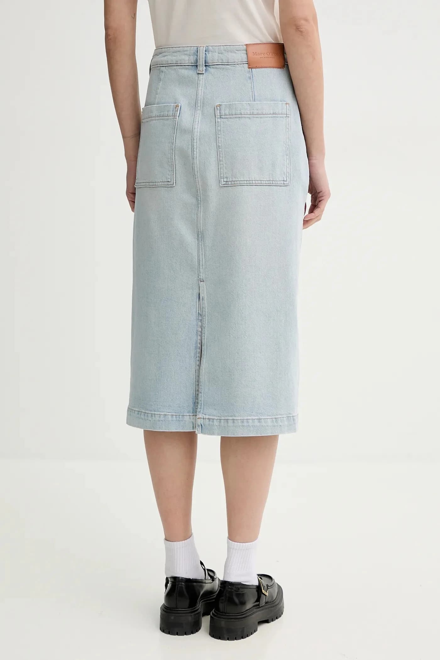 Джинсовая юбка - фото 3